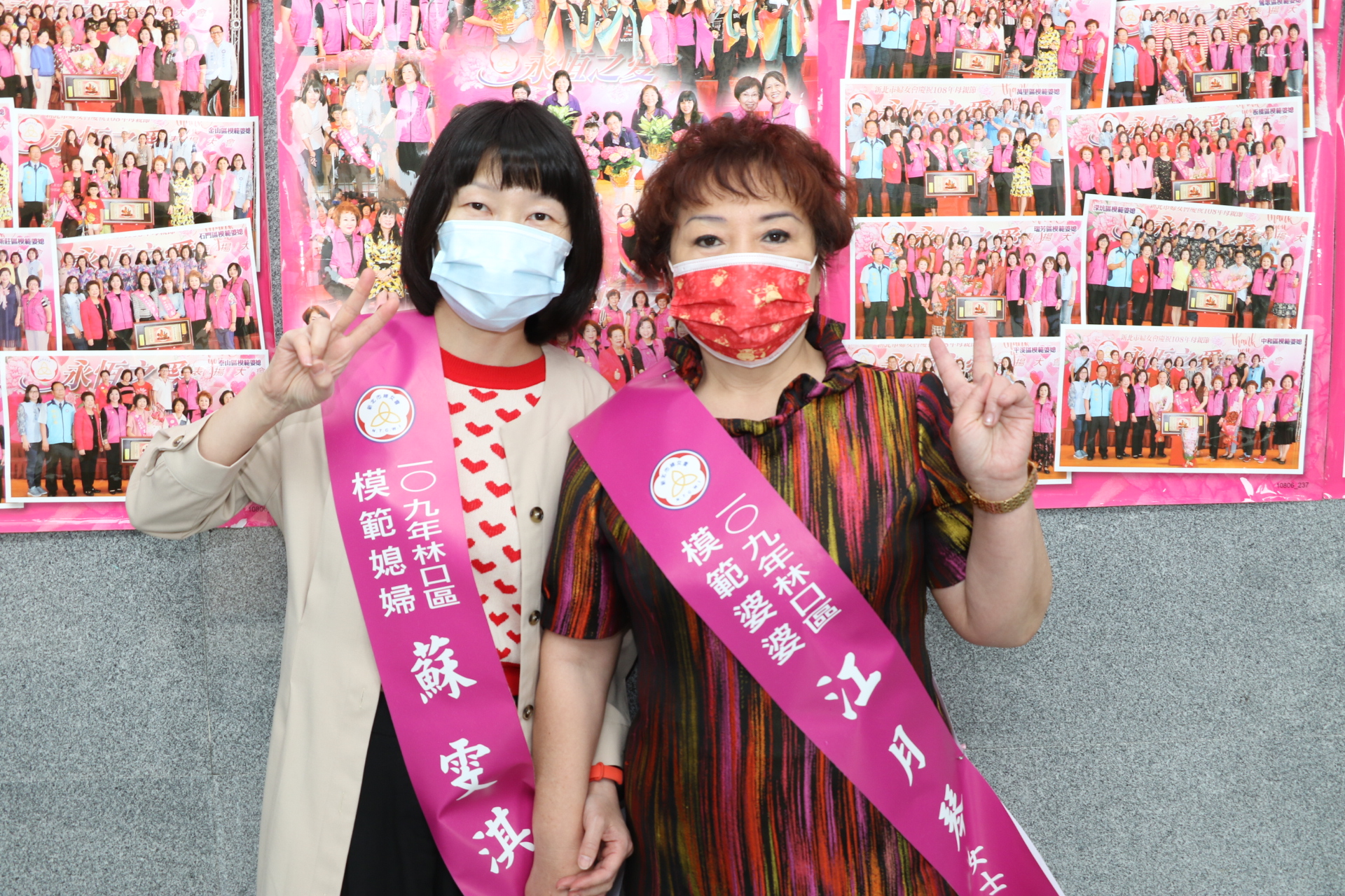 林口媳婦蘇雯淇（左）傳承婆婆江月琴的百貨事業