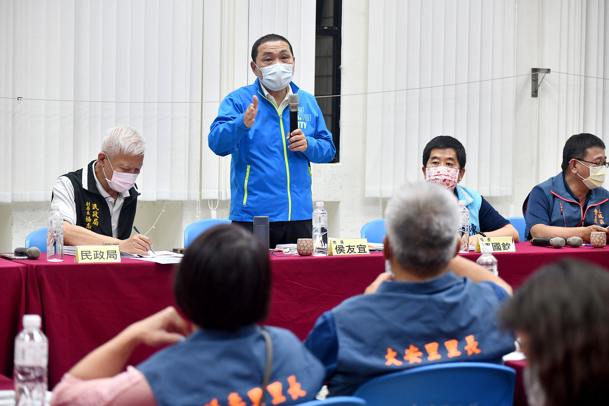 土城行動治理座談，侯友宜市長全力拓展基礎建設翻轉大土城。