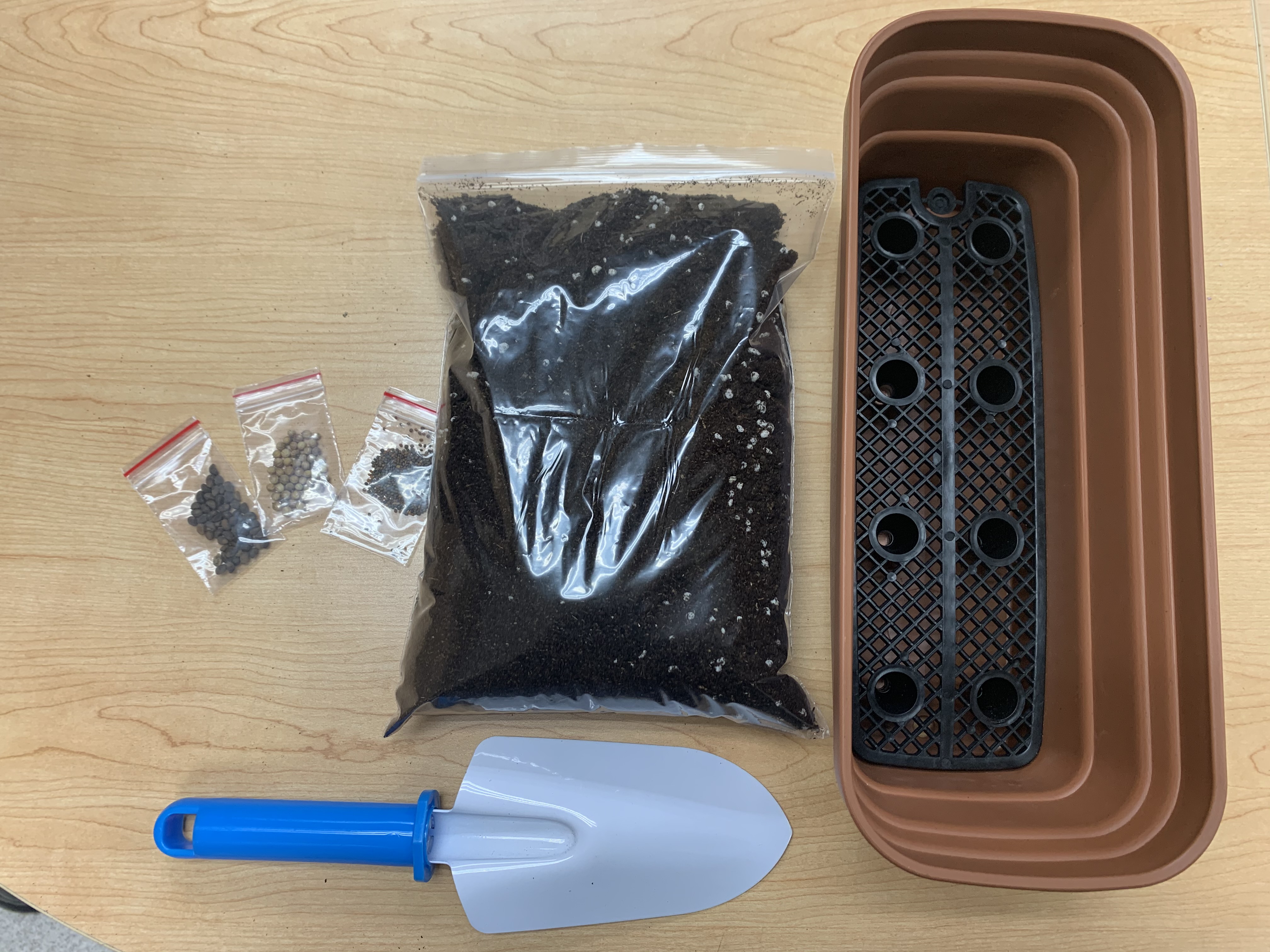 只需準備簡單的園藝材料，就能在家打造自己的菜園