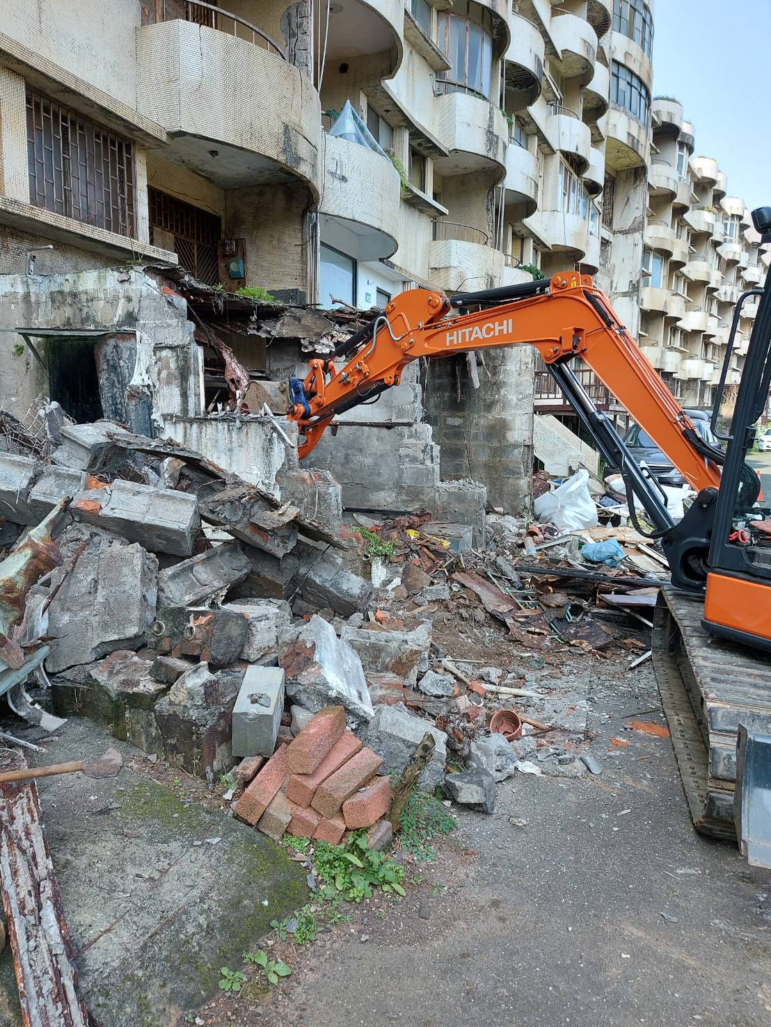 違章建築物拆除後照片