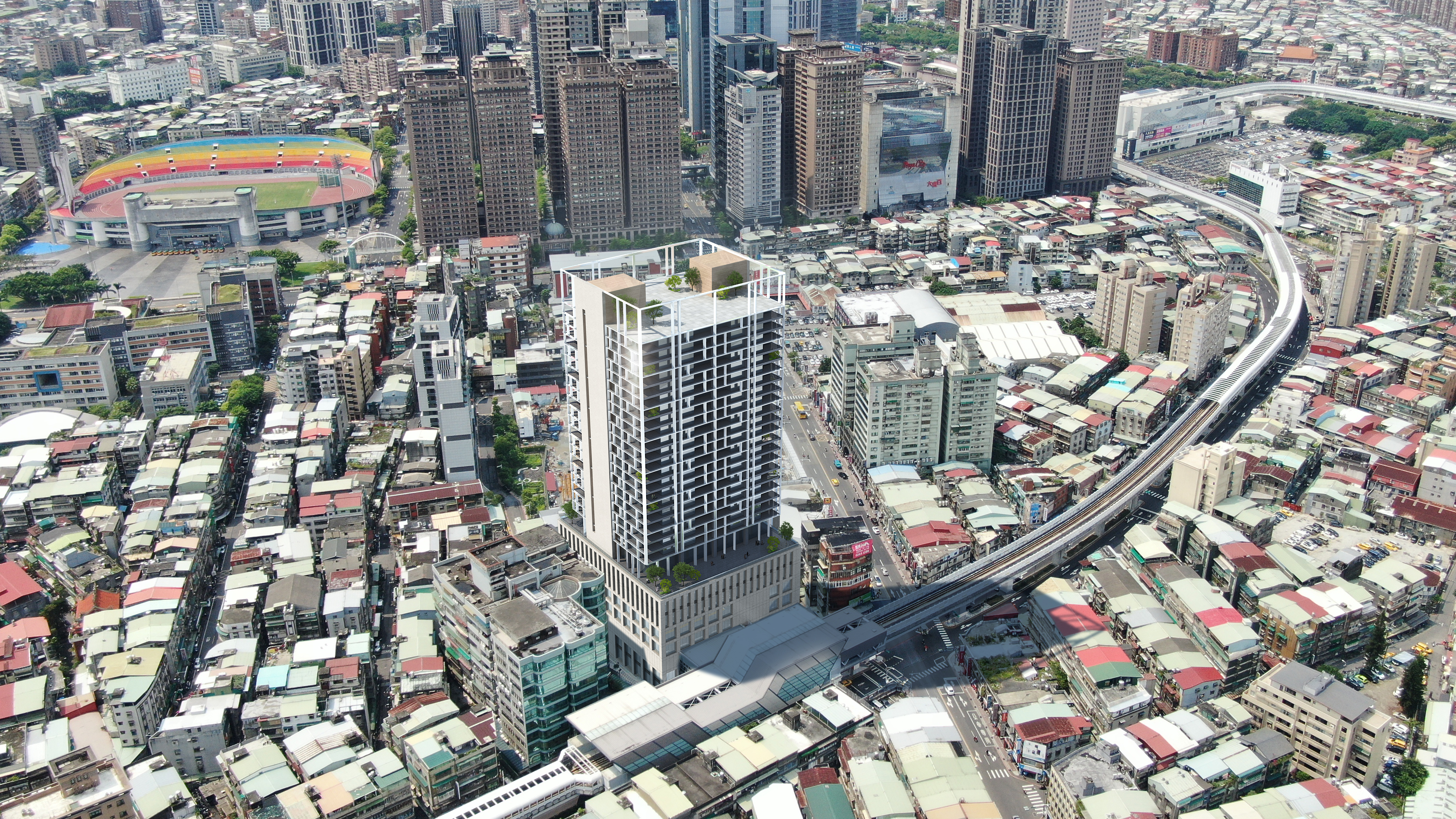 板新站土地開發願景圖