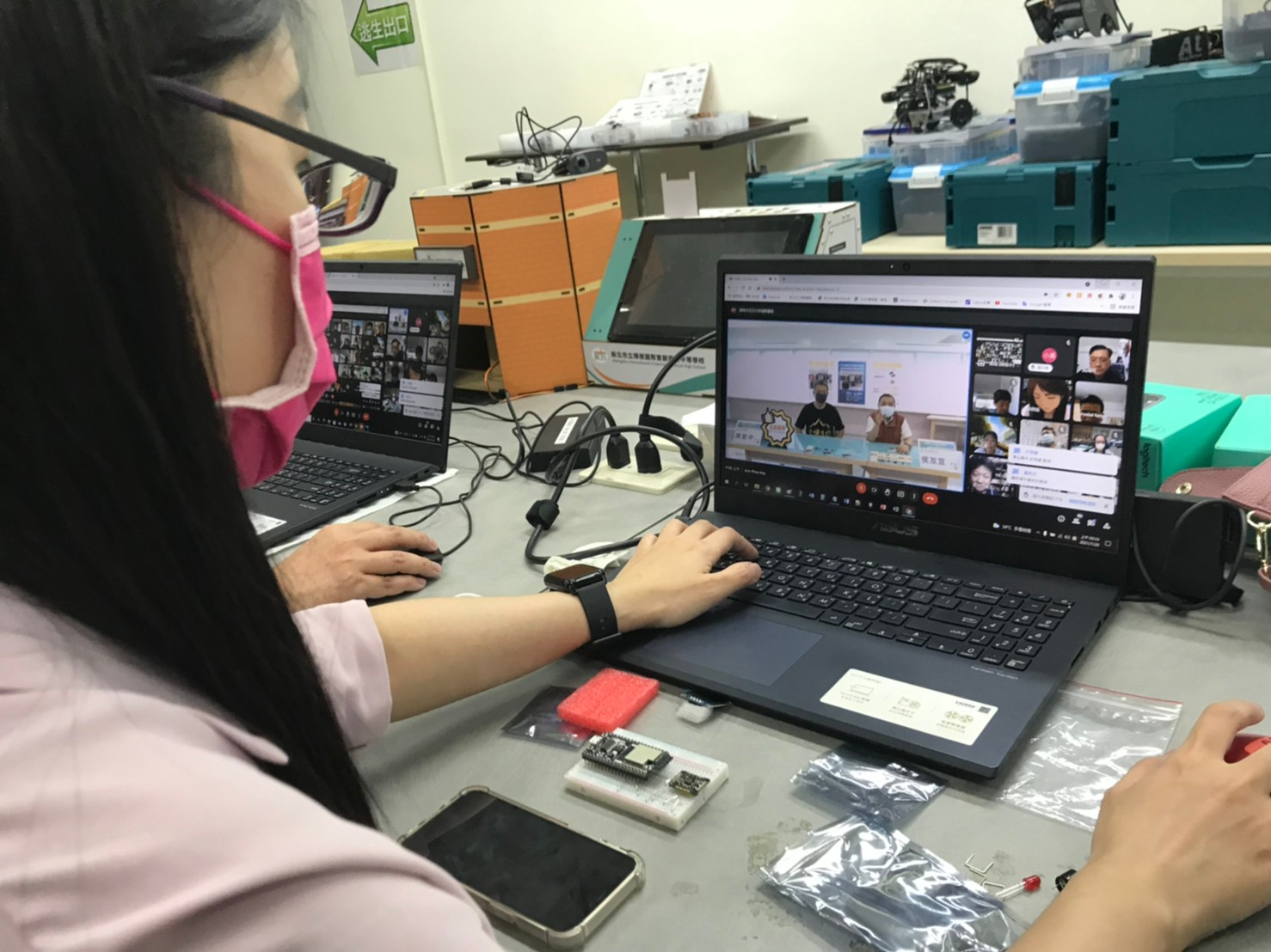 4.老師可透過研習組裝「校園版血氧機」，發揮技職教育務實致用的特色.jpg
