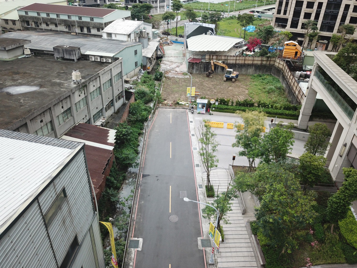 土城中央路二段21巷原為袋底路，進出較為不便。