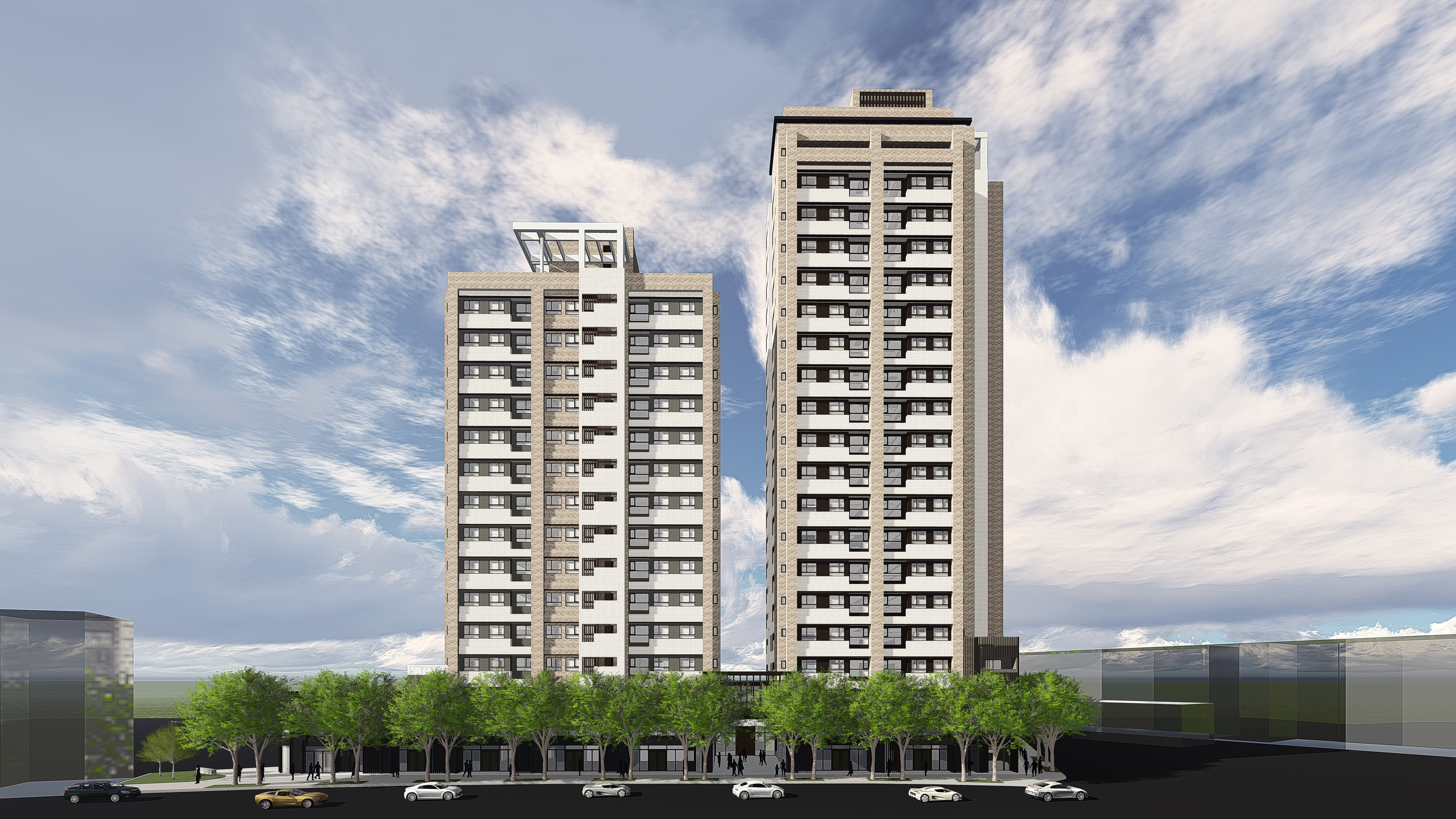 更新後建築外觀