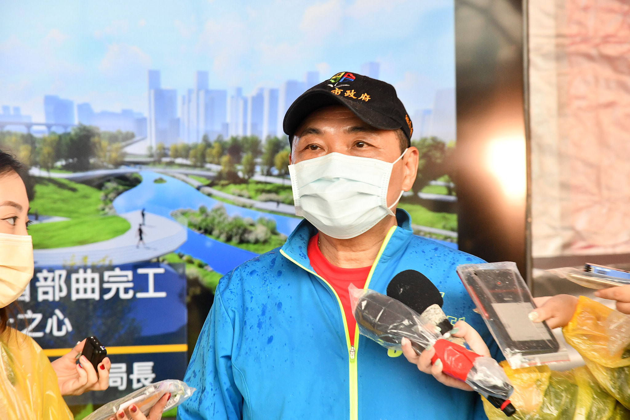 擺脫惡臭汙名，泰山地區貴子坑溪河道環境營造完成首部曲工程。