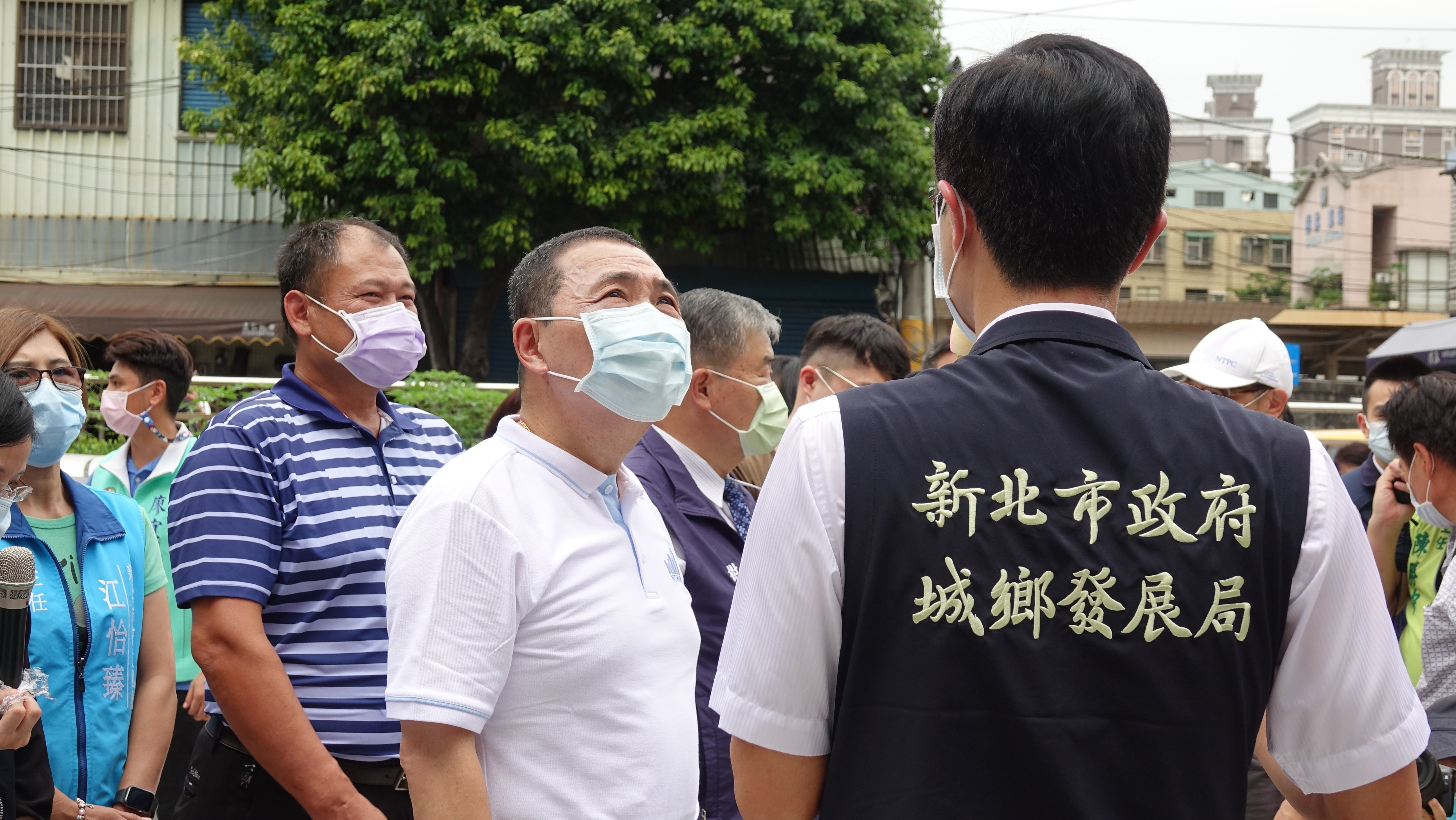市長視察樹林區公所周邊使用情形