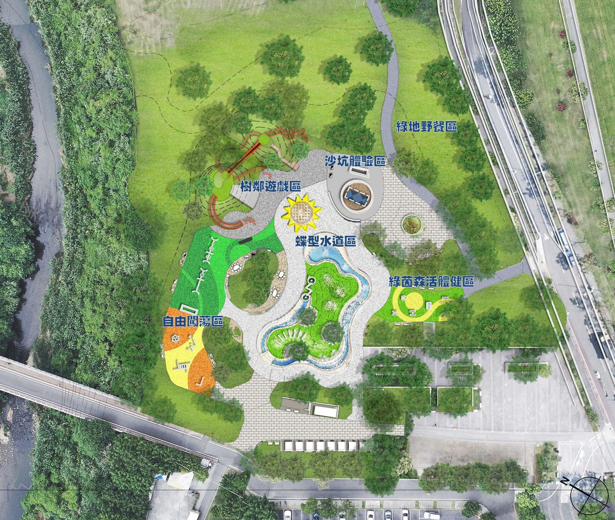 新店陽光運動公園遊戲場