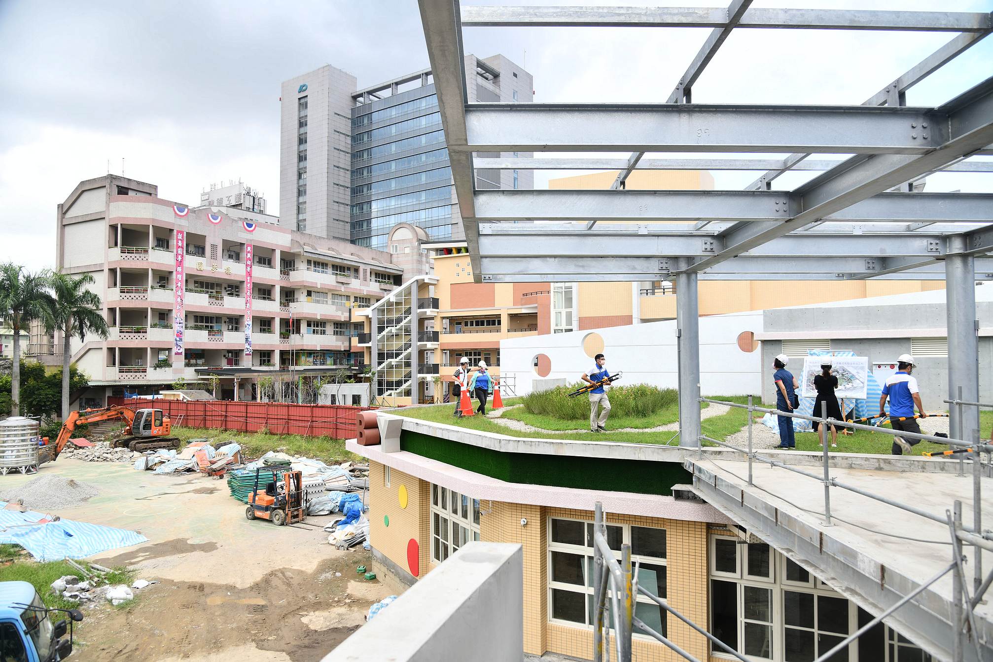 興穀國小老舊校舍整建第一期於今(110)年完工