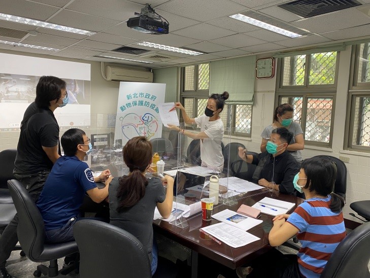 瑞芳動物之家規劃設計討論會議，動保團體台灣防止虐待動物協會到場參與