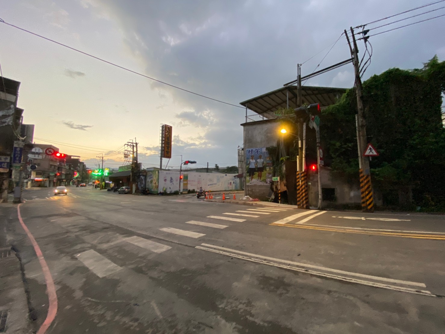 新店安忠陸橋拆除後，道路視野寬闊