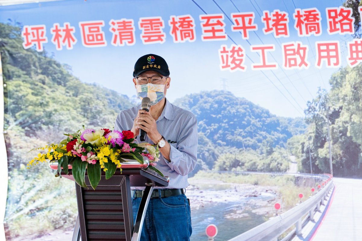 竣工典禮陳純敬副市長致詞