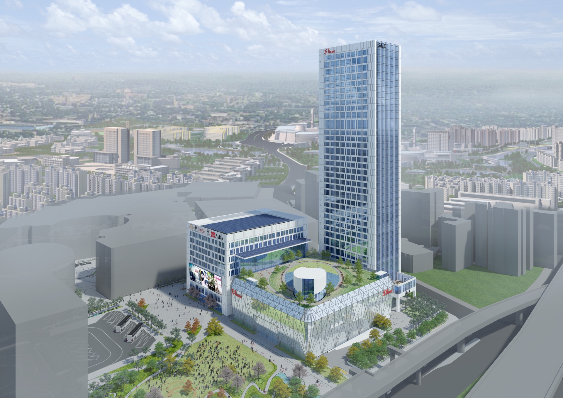 新北市政府109年簽約的民間參與公共建設案件中，其中金額最高的為188意元的「林口國際媒體園區招商案」，鼓勵影視音及關聯產業上、中、下游業者進駐，形成產業群聚效應，促進相關產業聯結、跨界與跨業資源交流，強化產業競爭力