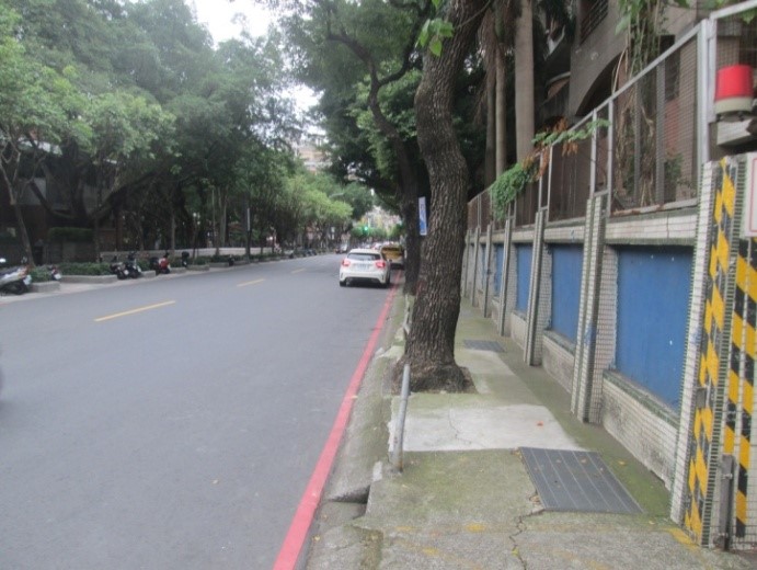 新北市政府推動通學廊道專案，永和區永平高中校園旁環境待改善