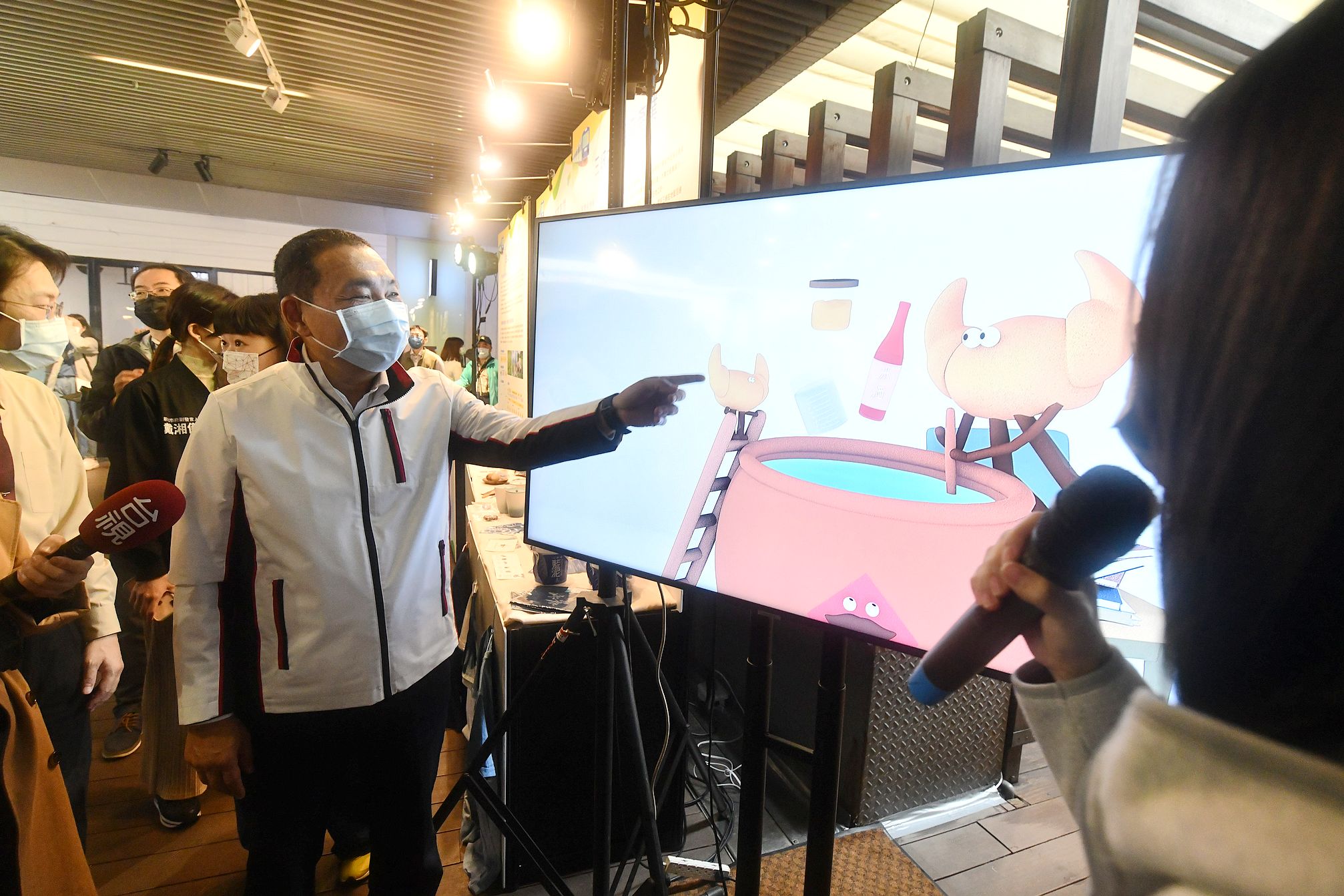 侯友宜期許大學與地方創生的結合能帶動新北農產品的未來。