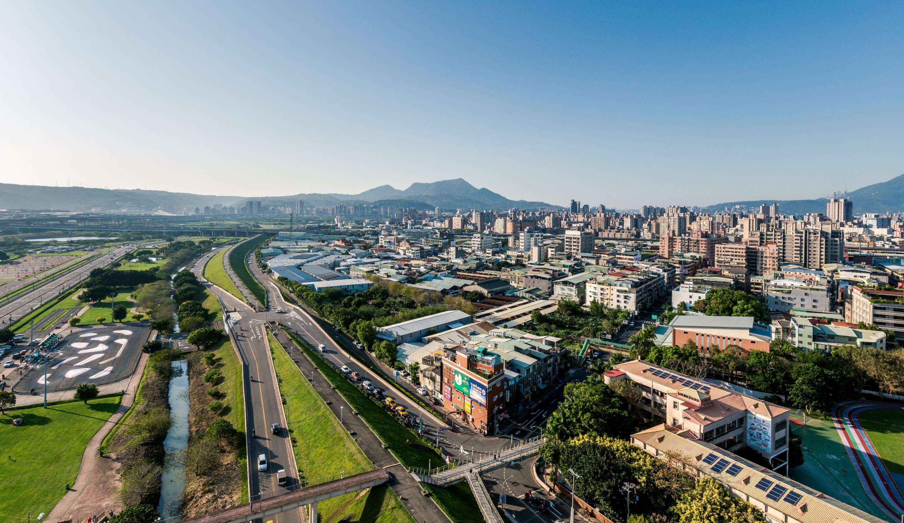 五股興珍地區都市計畫空拍圖