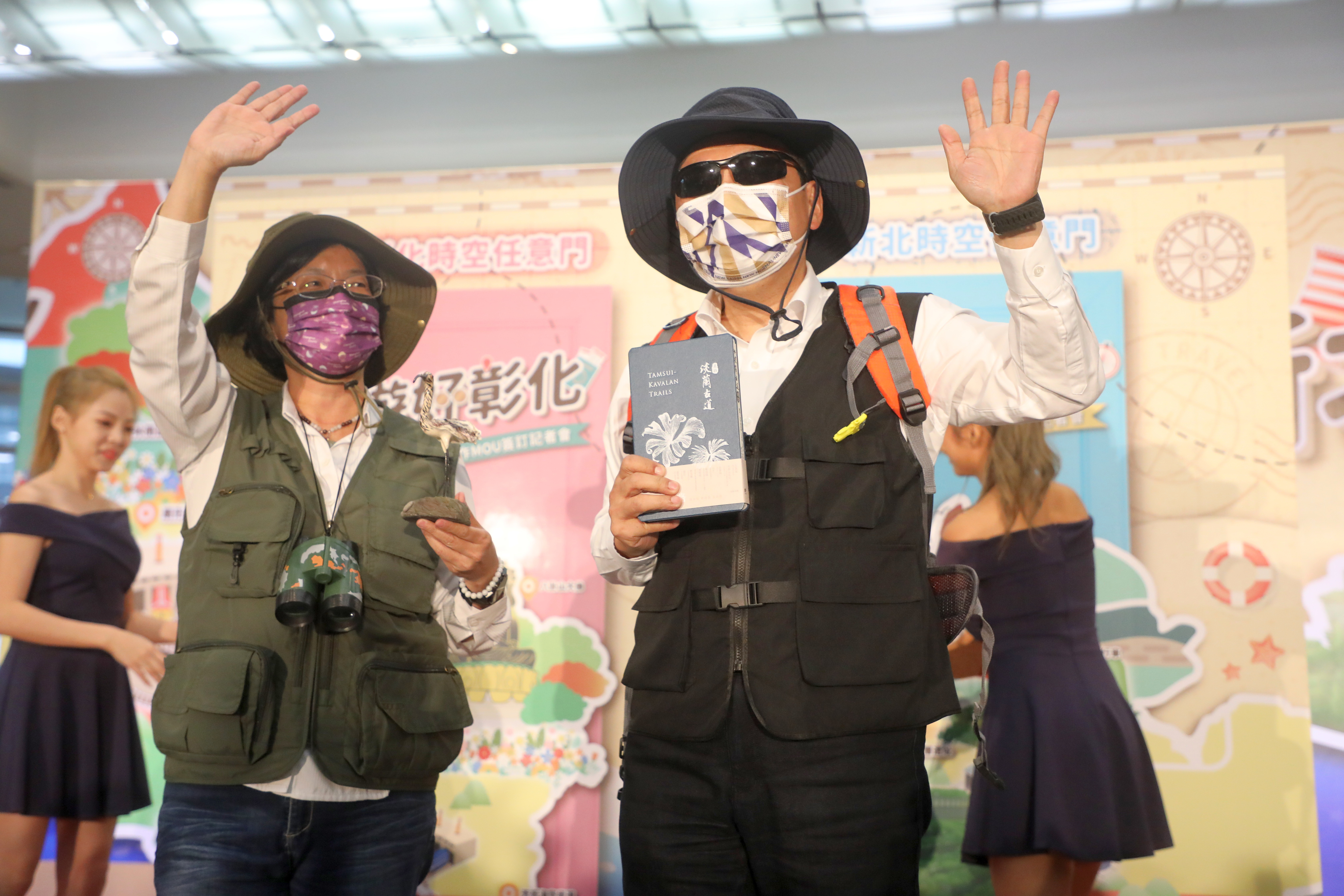 侯友宜鼓勵彰化縣民多多來新北市踩點，暢遊總長145公里的青春山海線。