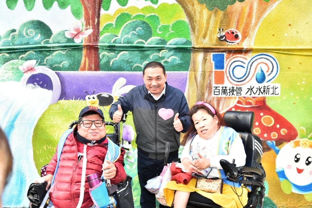市長出席109年12月13日新北市污水用戶百萬接管達標活動，讓民眾更支持下水道工程建設，打造更乾淨的新北市