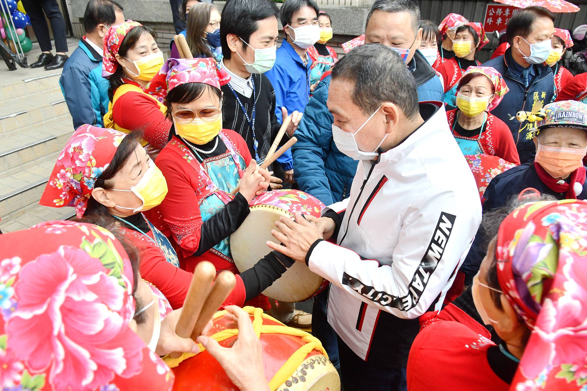 新北哈客新莊館今(13)日正式啟用，市長侯友宜出席。