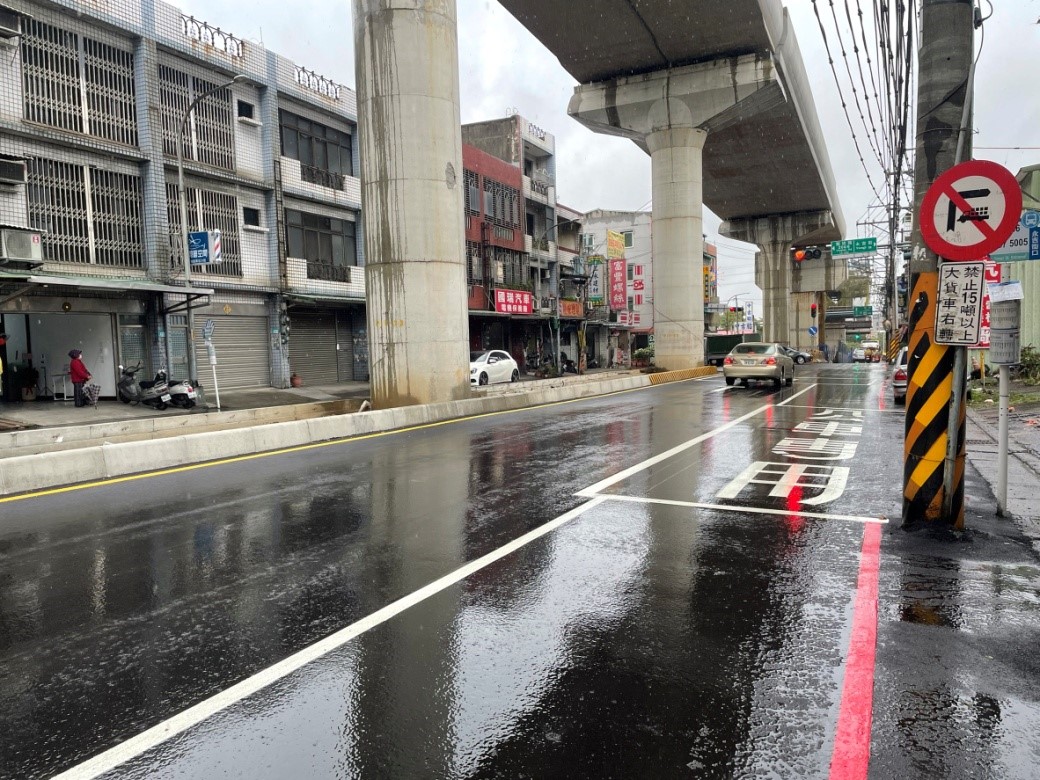 鶯歌福德一路圍籬撤除後現況