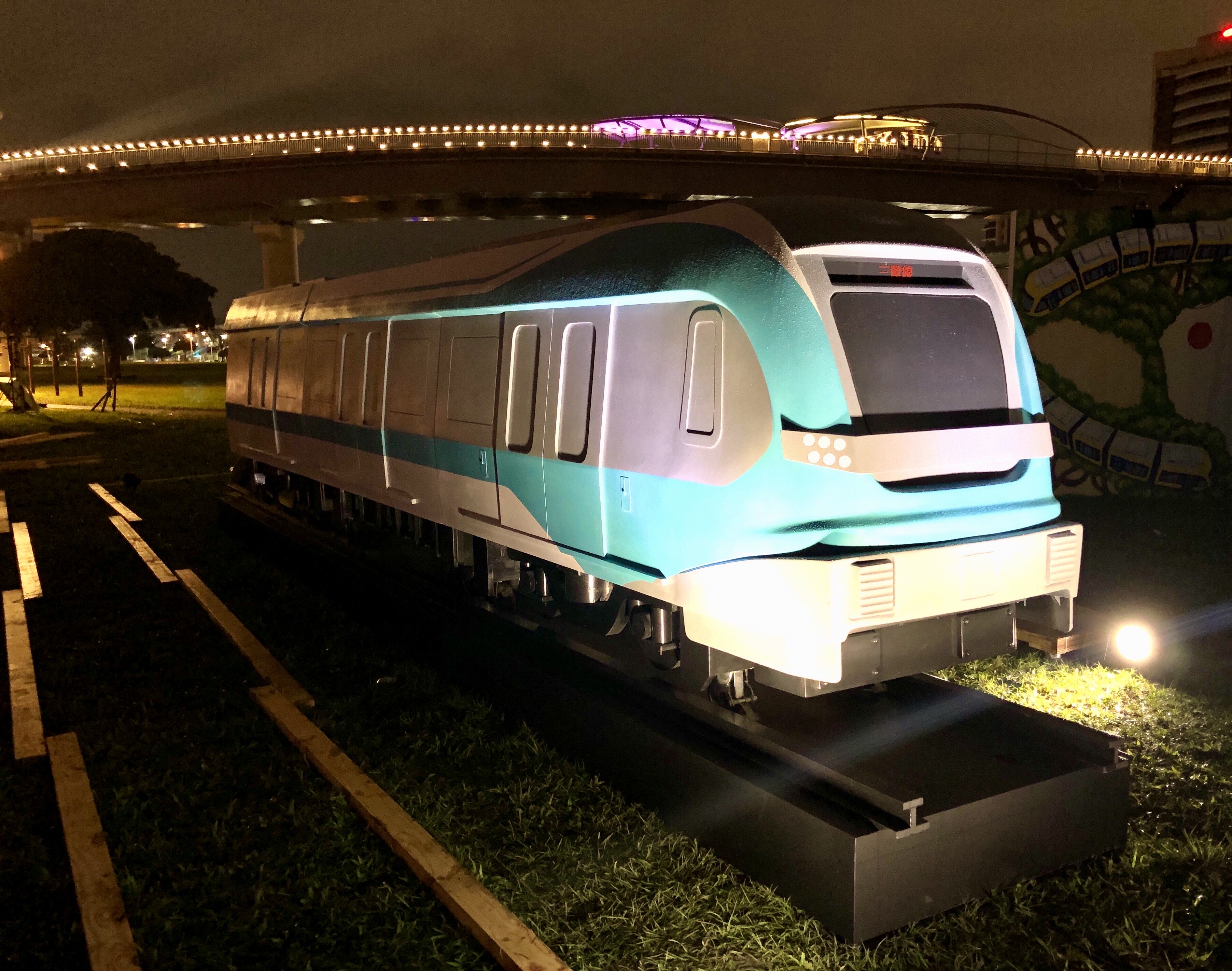 捷運三鶯線列車模型