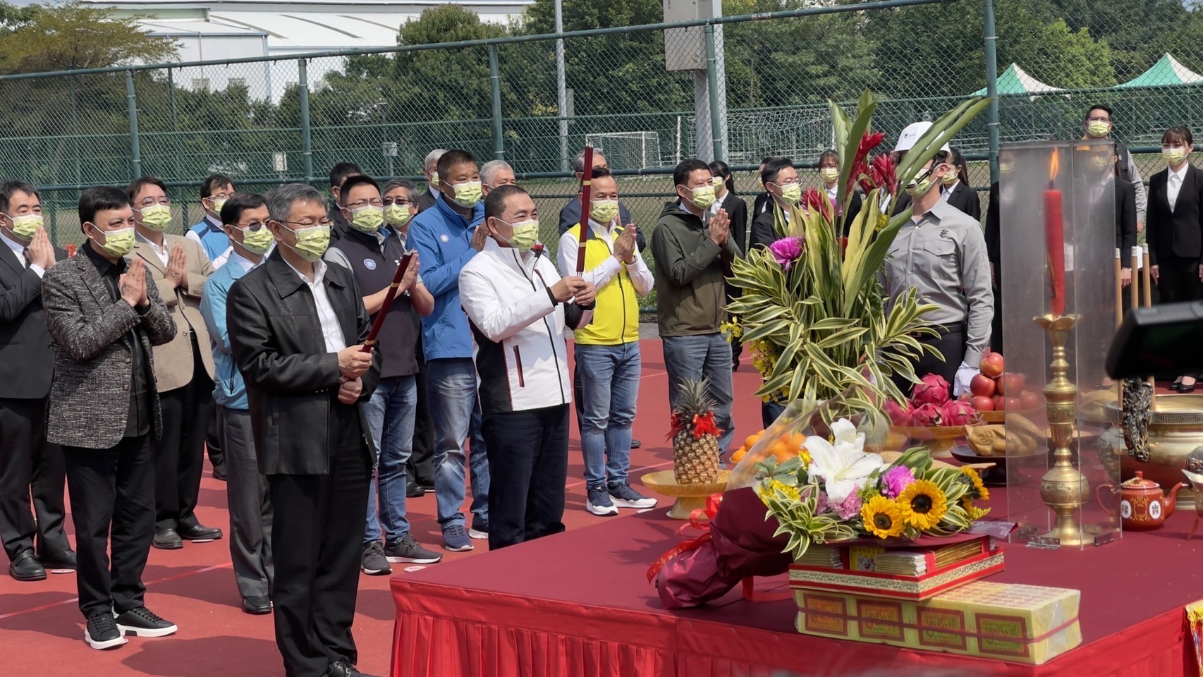 北環段FC680C區段標開工祝禱