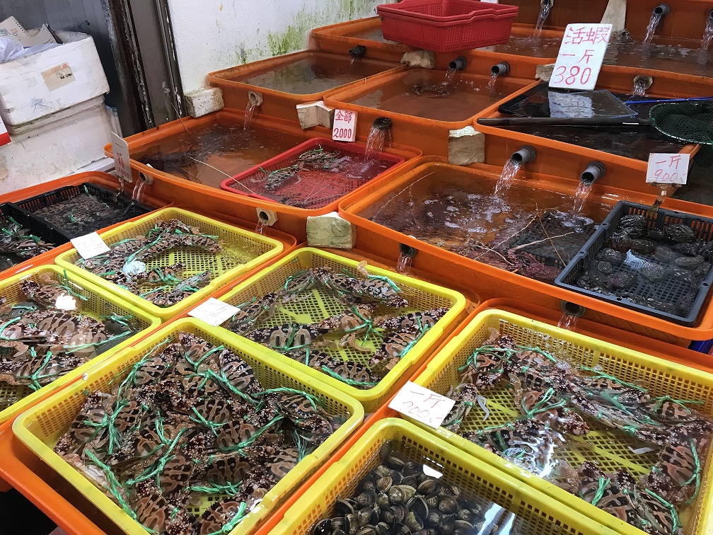 圖2龜吼漁夫市集提供多樣尚青魚貨