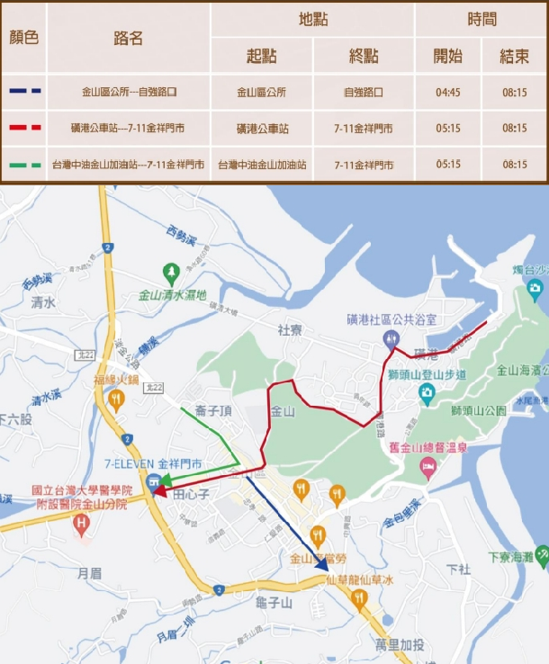 金山市區接駁車