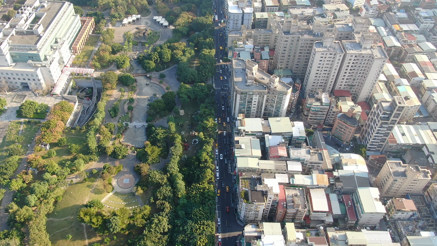 中和四號公園宛如城市中的森林