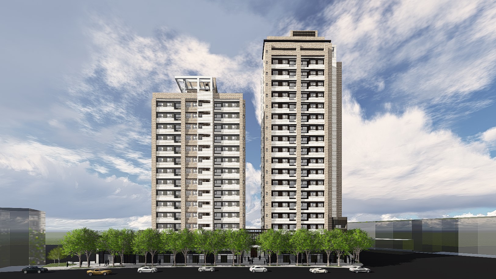 更新後建築外觀