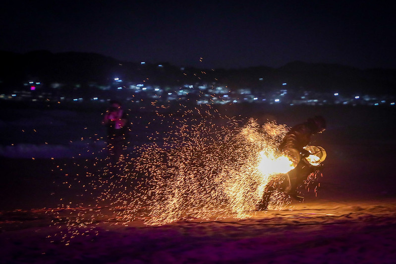 北海潮與火-去年以撼動人心的火舞點亮北海的夜晚