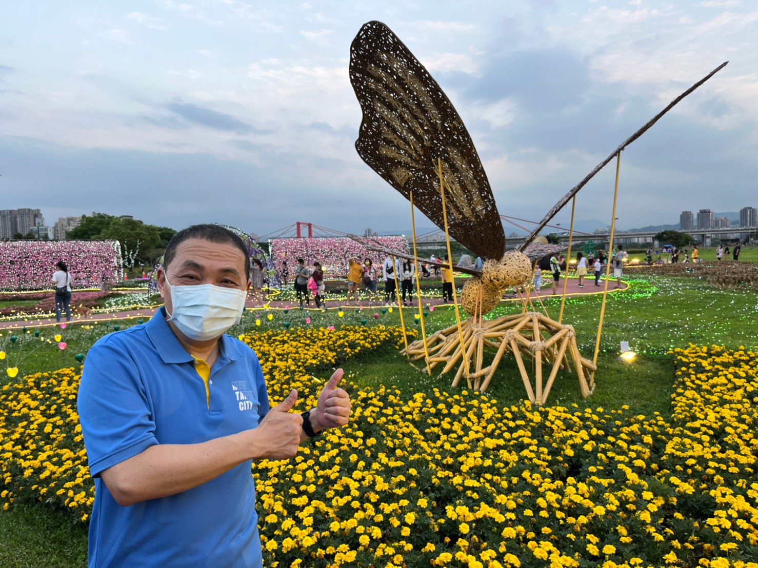 「2022新北河濱蝶戀季」以「蝶飛漫舞，環遊世界」為主題