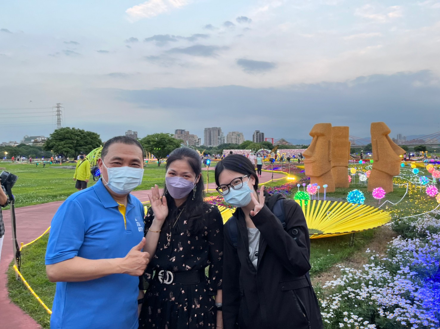 蝶戀季以不同的蝶種及裝置藝術規劃出世界五大洲展區