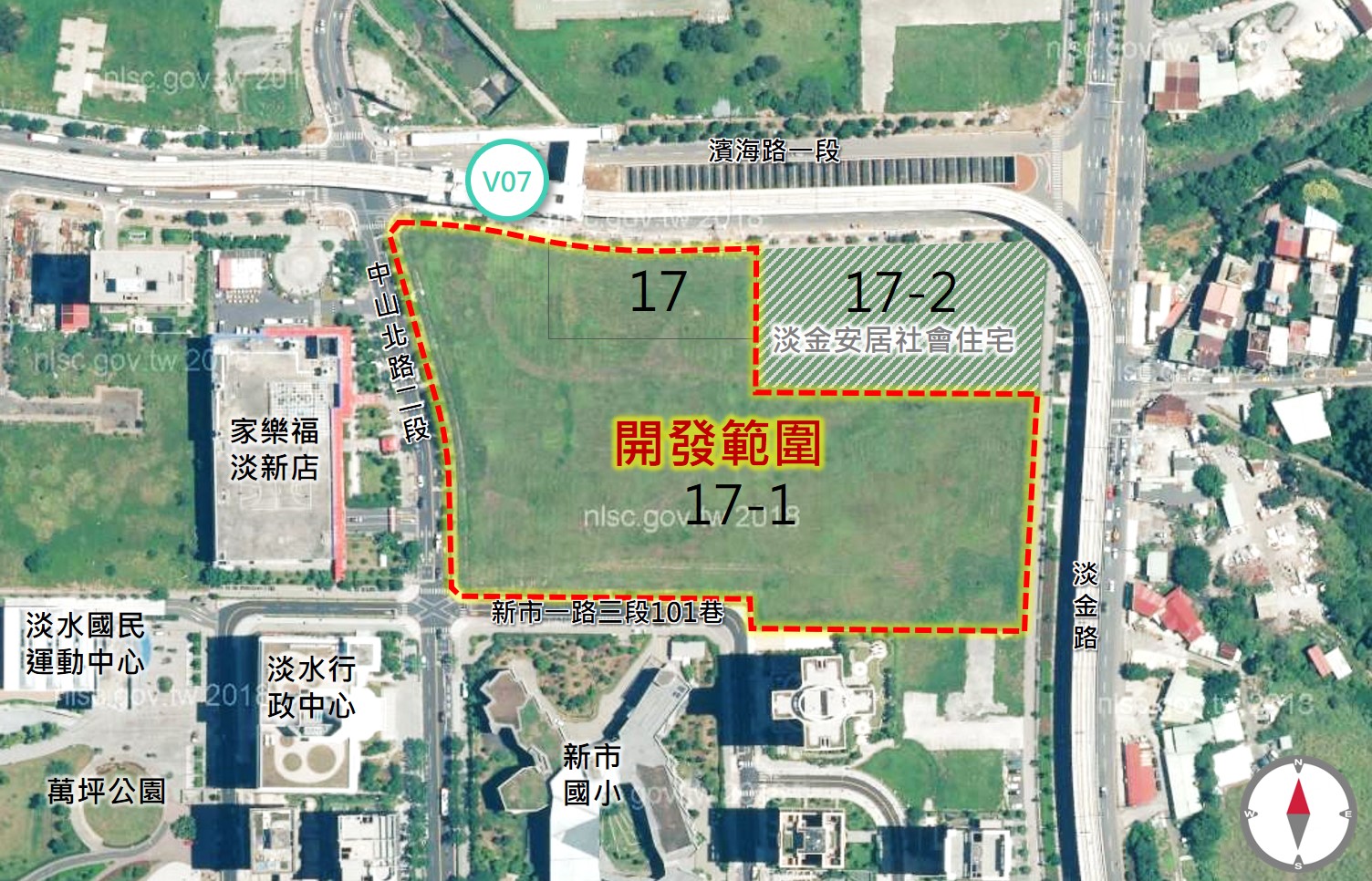 圖1-開發基地位置圖