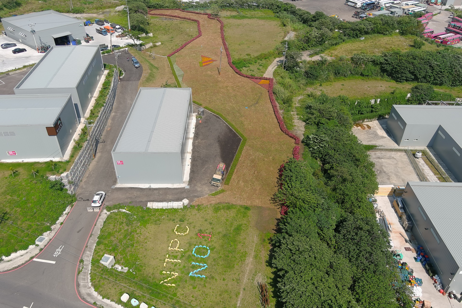 五股夏綠地再添3200平方公尺綠地