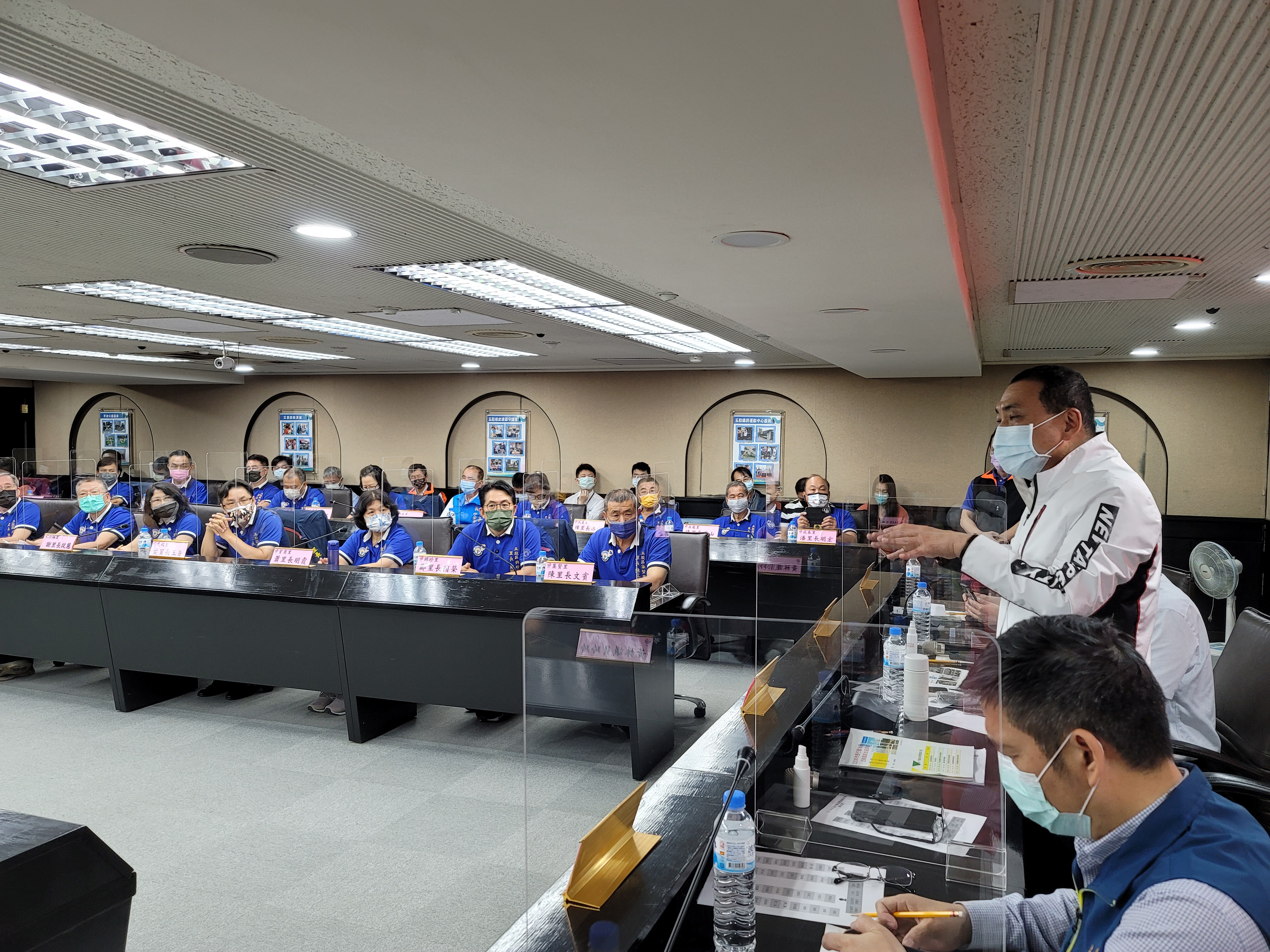市長侯友宜參加五股行動治理