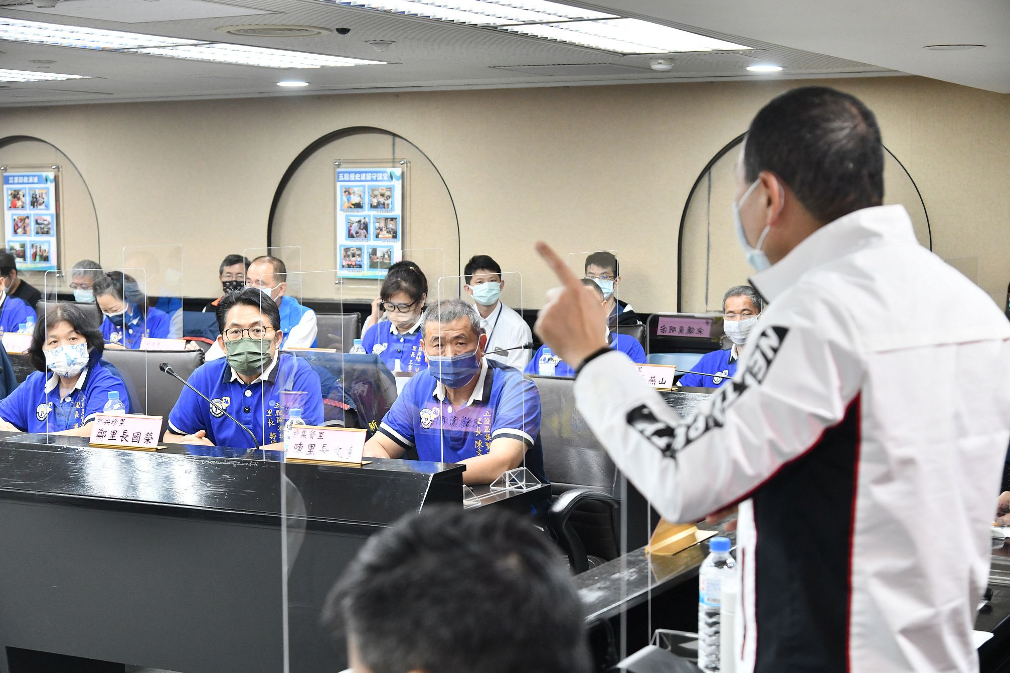 新北市長侯友宜說，每年的行動治理座談是檢討施政與交換意見的好時機。