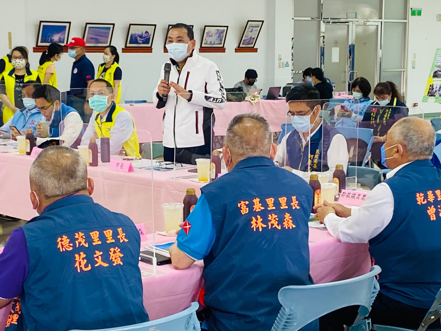 市長侯友宜參加石門治理