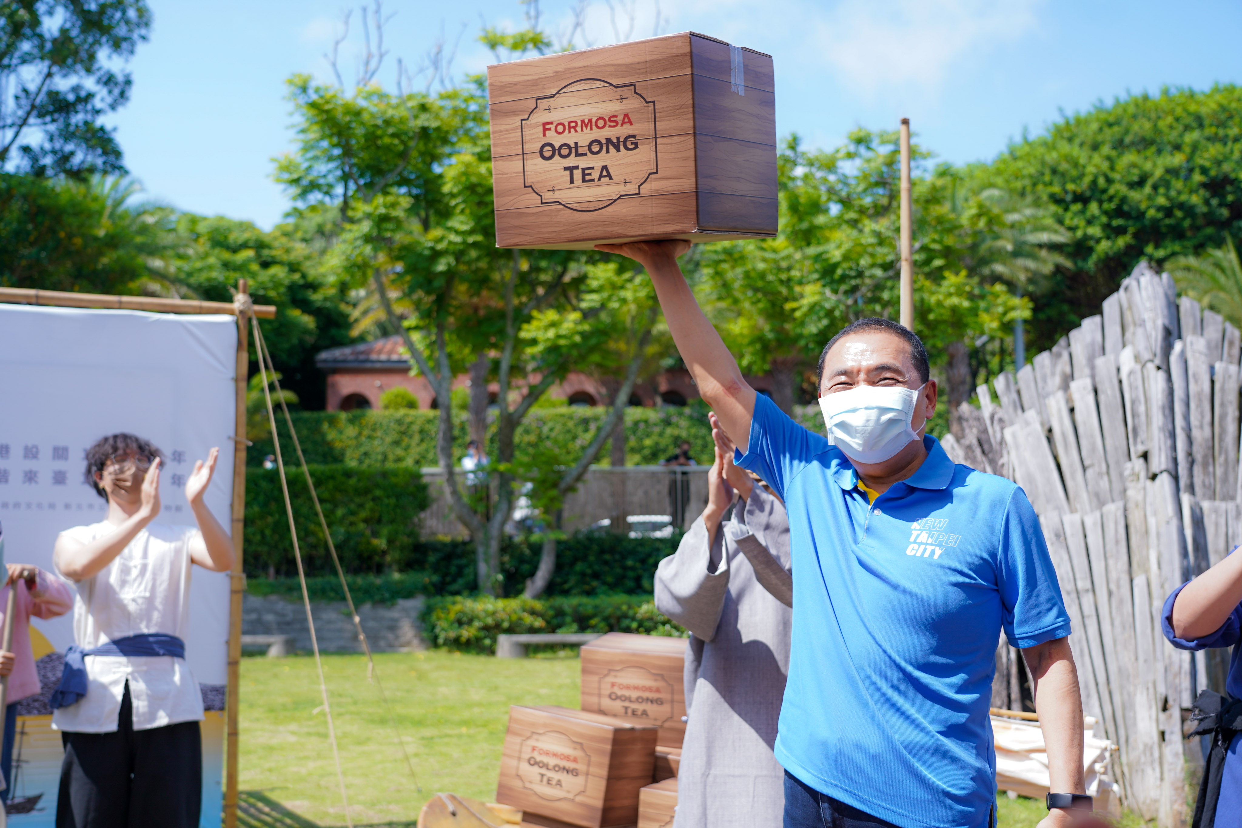 「港動淡水」開幕式，侯友宜市長出席「關關PASS！─淡水開港設關160周年特展」