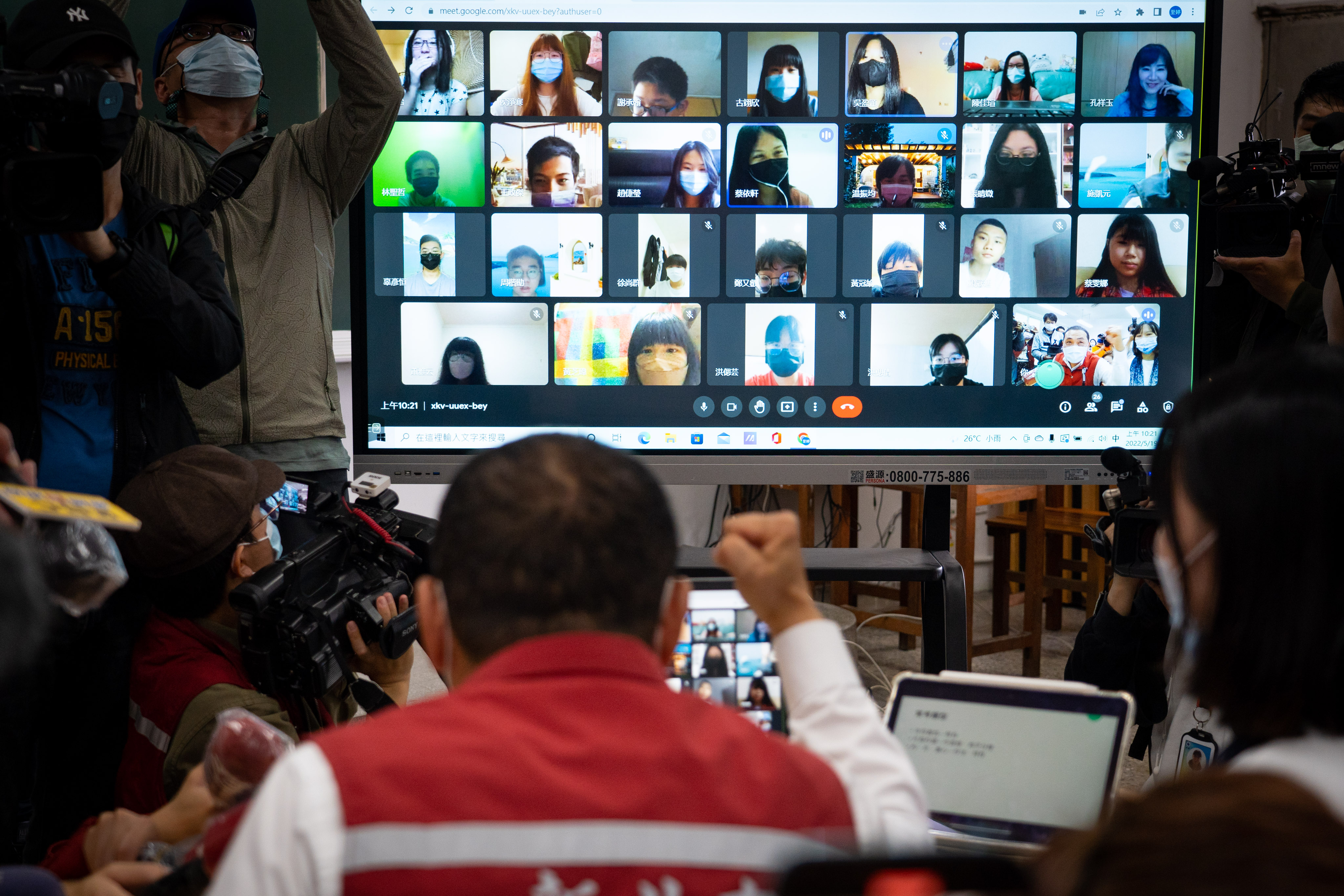國中會考周末登場，侯友宜市長視訊為考生加油打氣