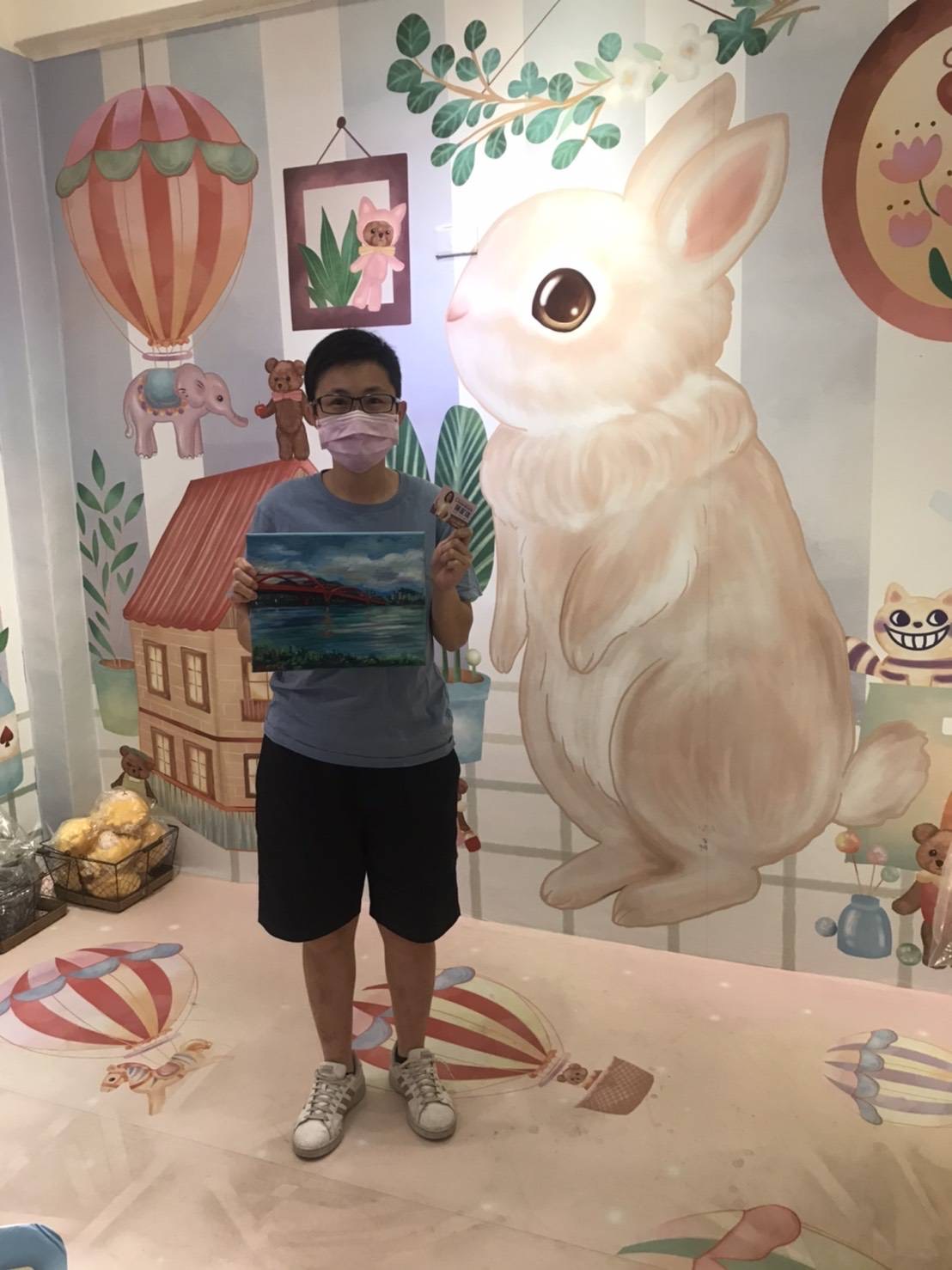 魚藏文化館內部牆壁彩繪