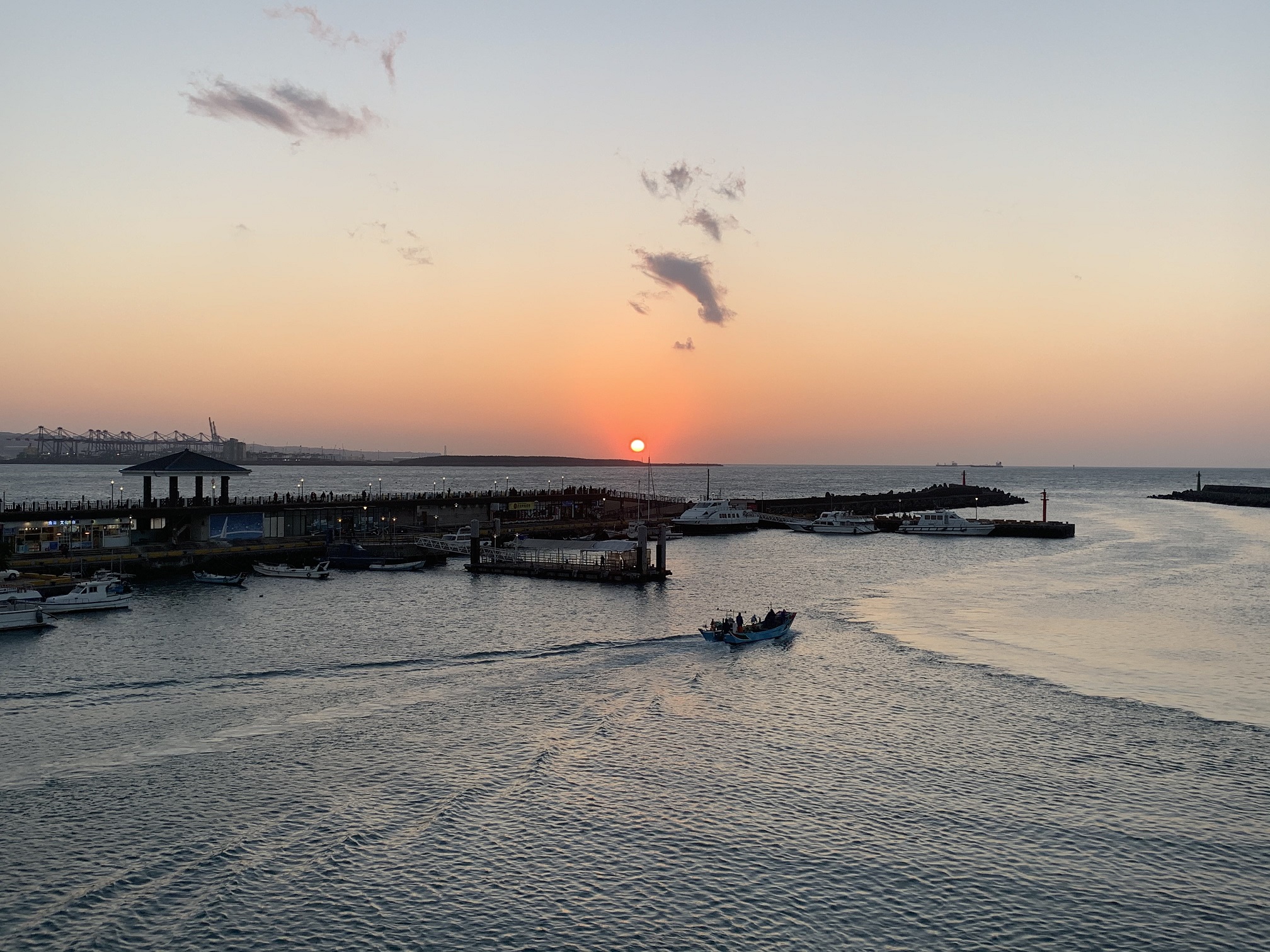 漁人碼頭絕美夕陽