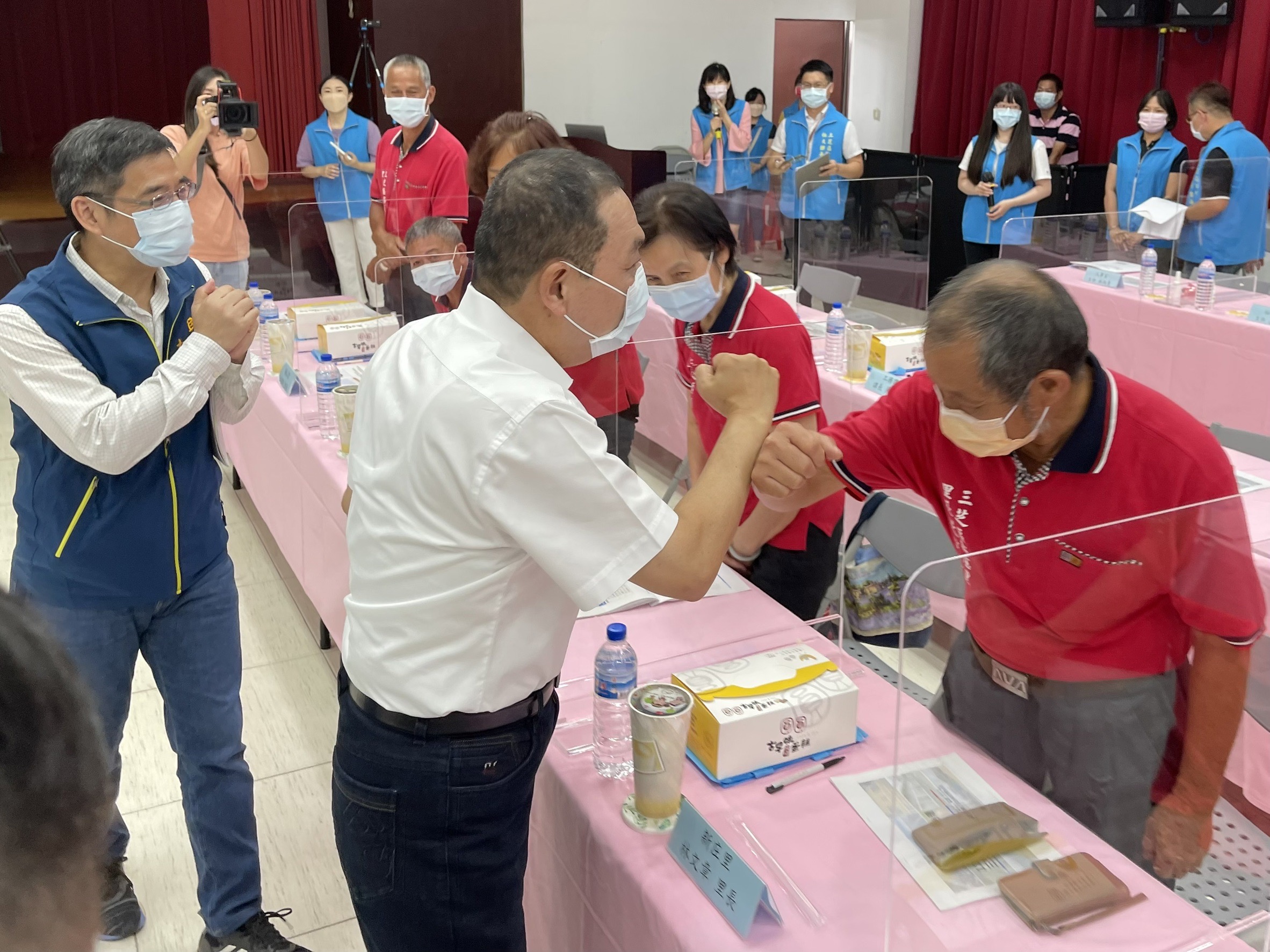 市長侯友宜今(14)日參加三芝區行動治理