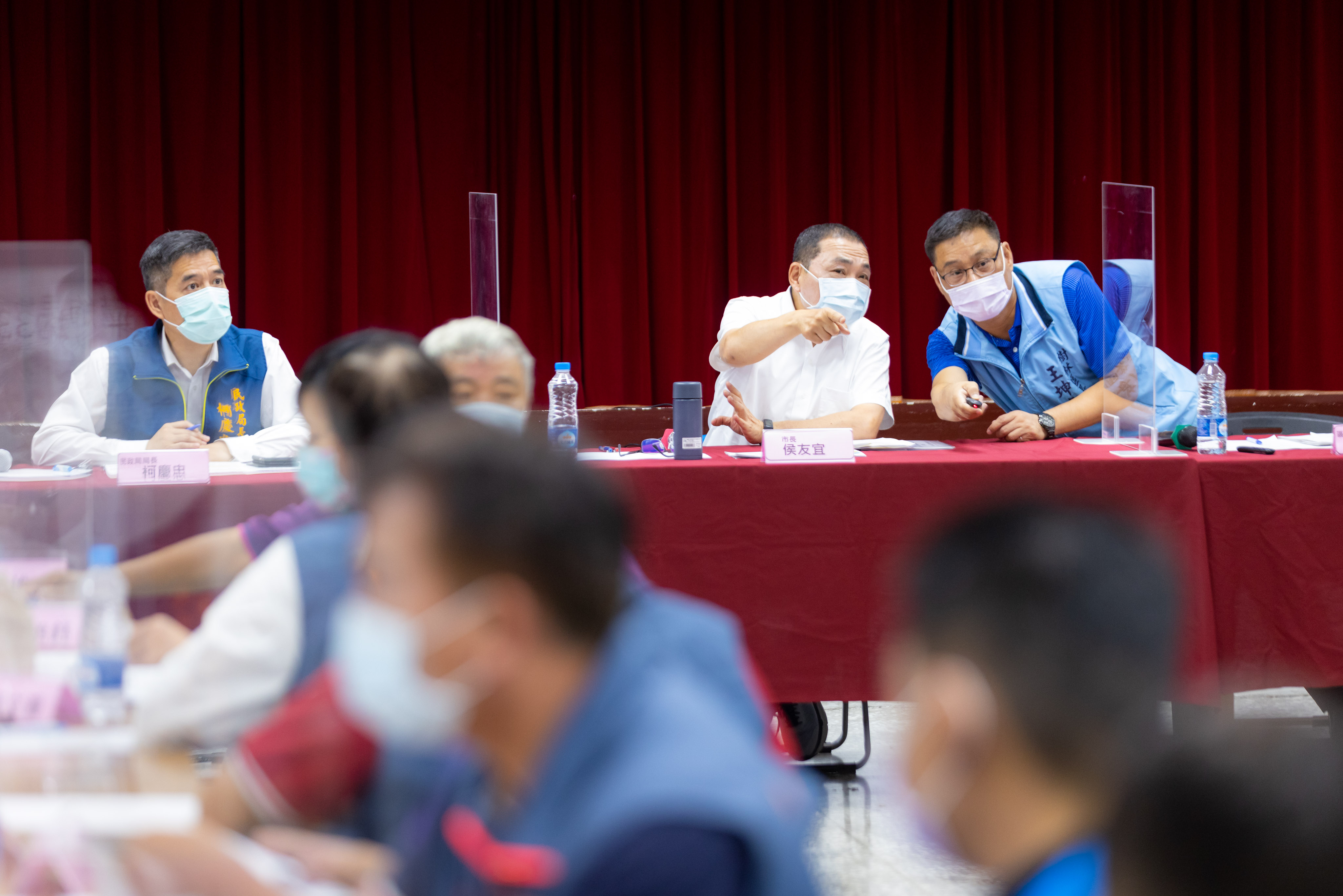 對於地方基層大小事，侯友宜市長率市府各局處與區公所密切合作快速解決地方問題