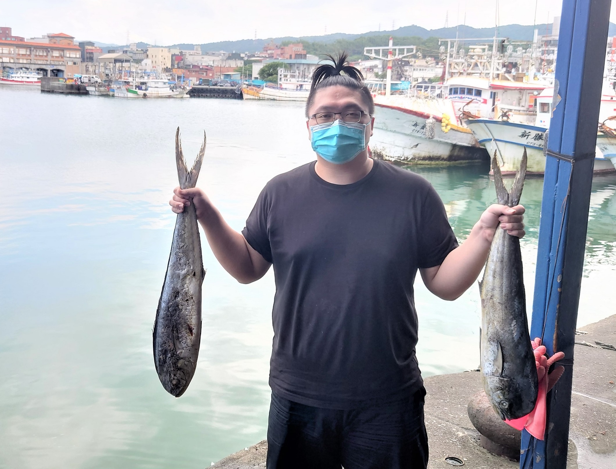 東北角漁民捕獲的鬼頭刀