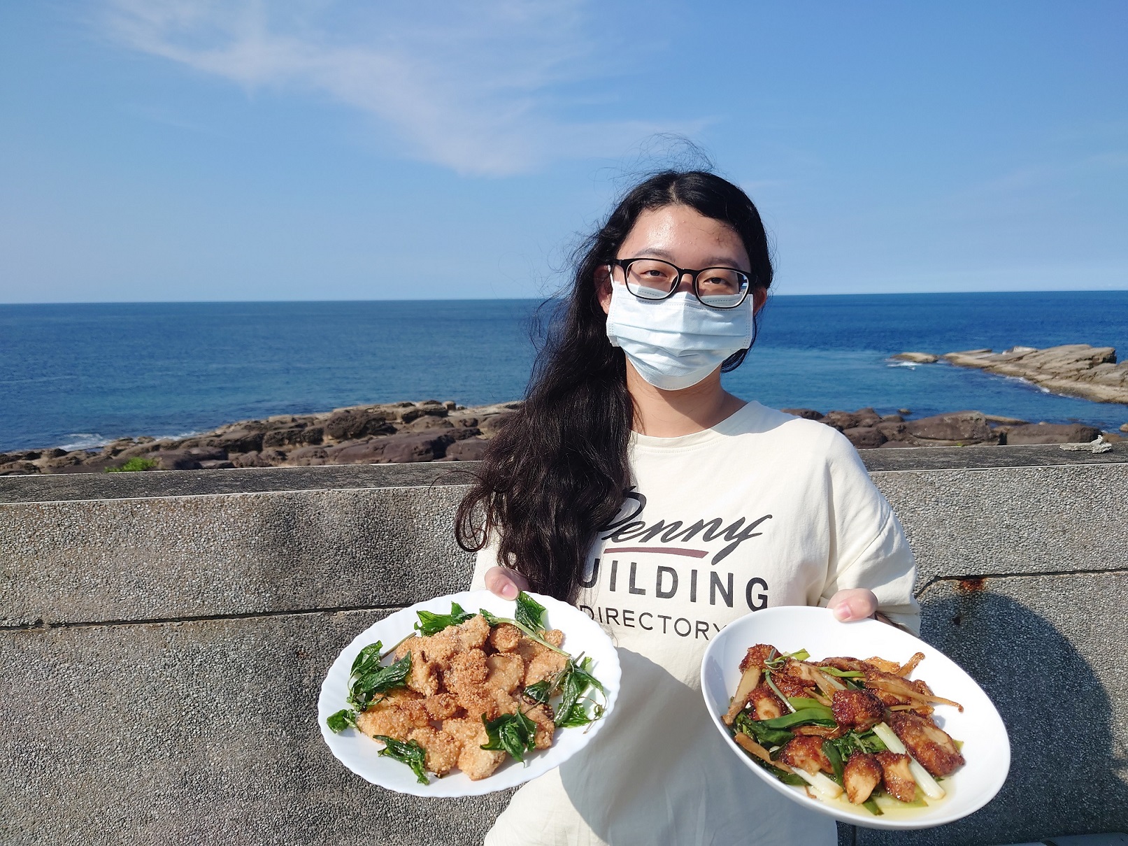 當季的鬼頭刀肉質Q彈鮮美，無論是簡單的酥炸或是做成三杯料理都能讓人回味無窮