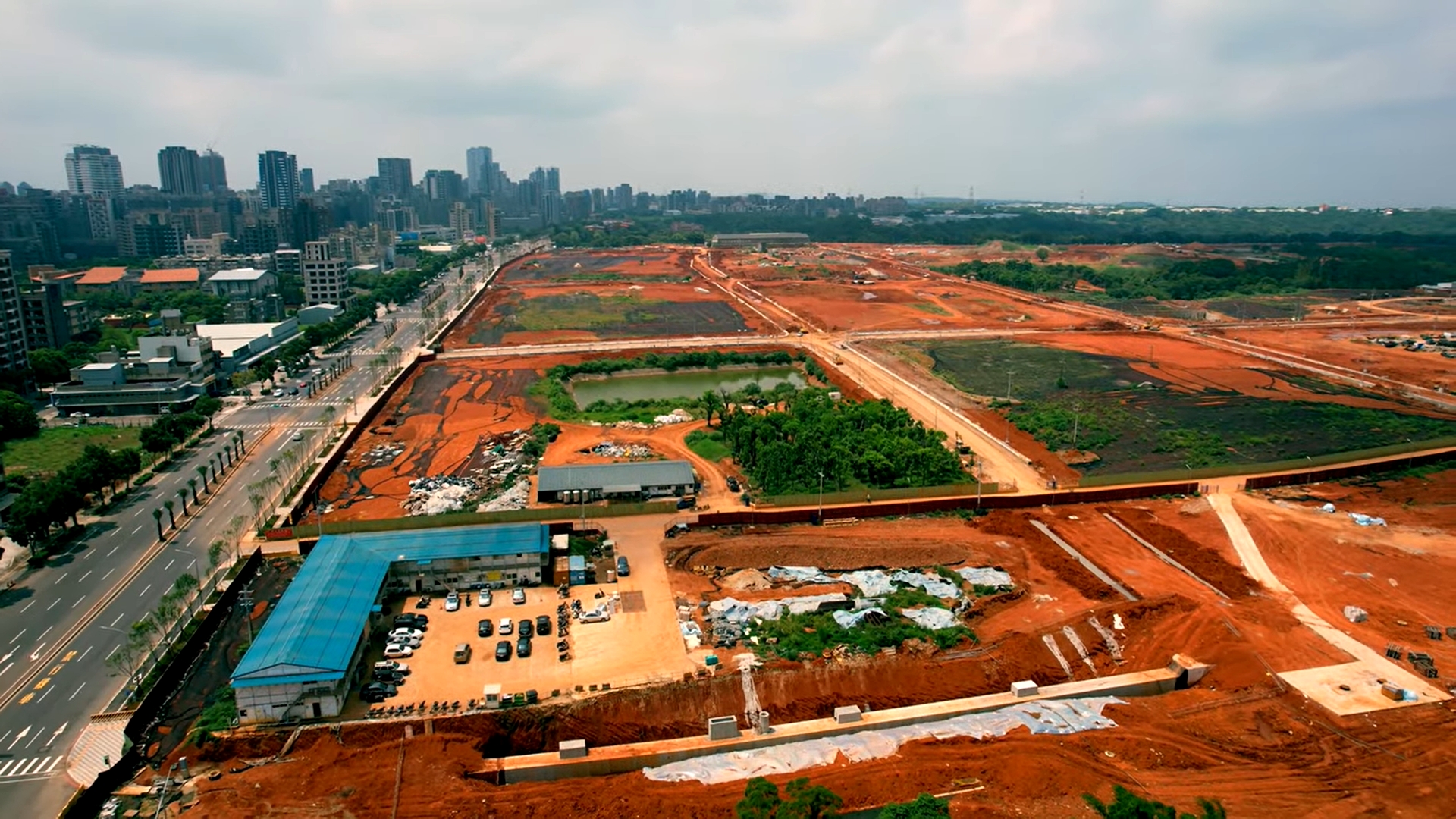新北市政府府積極推動林口工一市地重劃區開發，全區總面積約108公頃，產業專用區約佔67.11公頃
