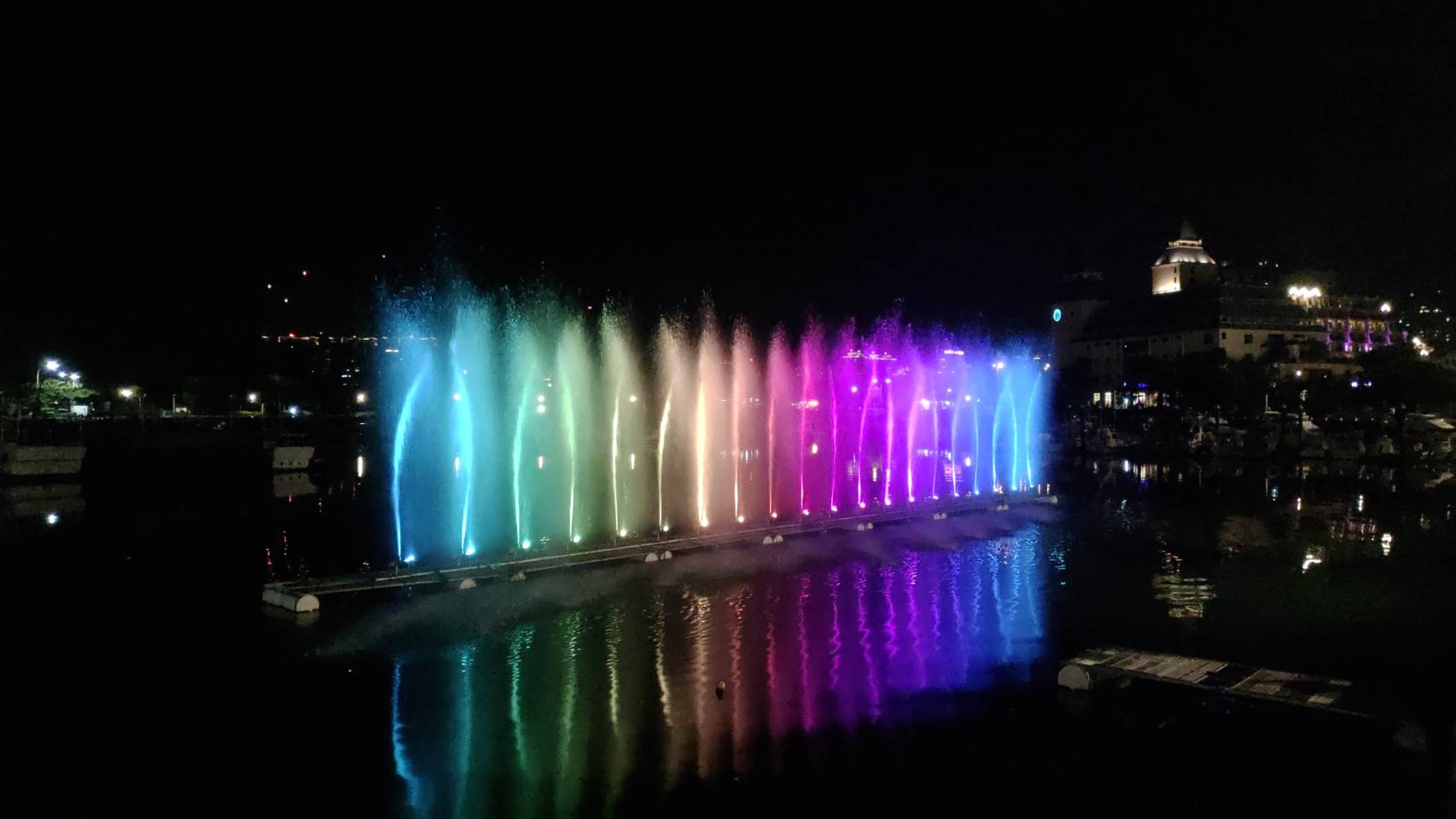 2022淡水漁人碼頭仲夏繽紛樂活動-水舞秀