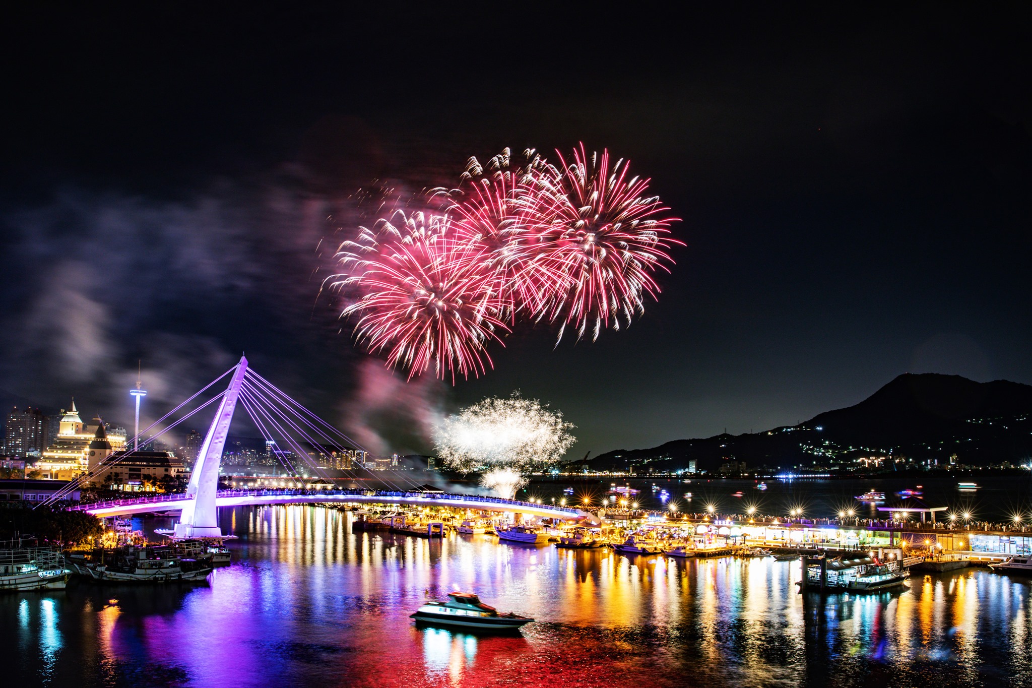 仲夏夜繽紛煙火9月於淡水浪漫登場