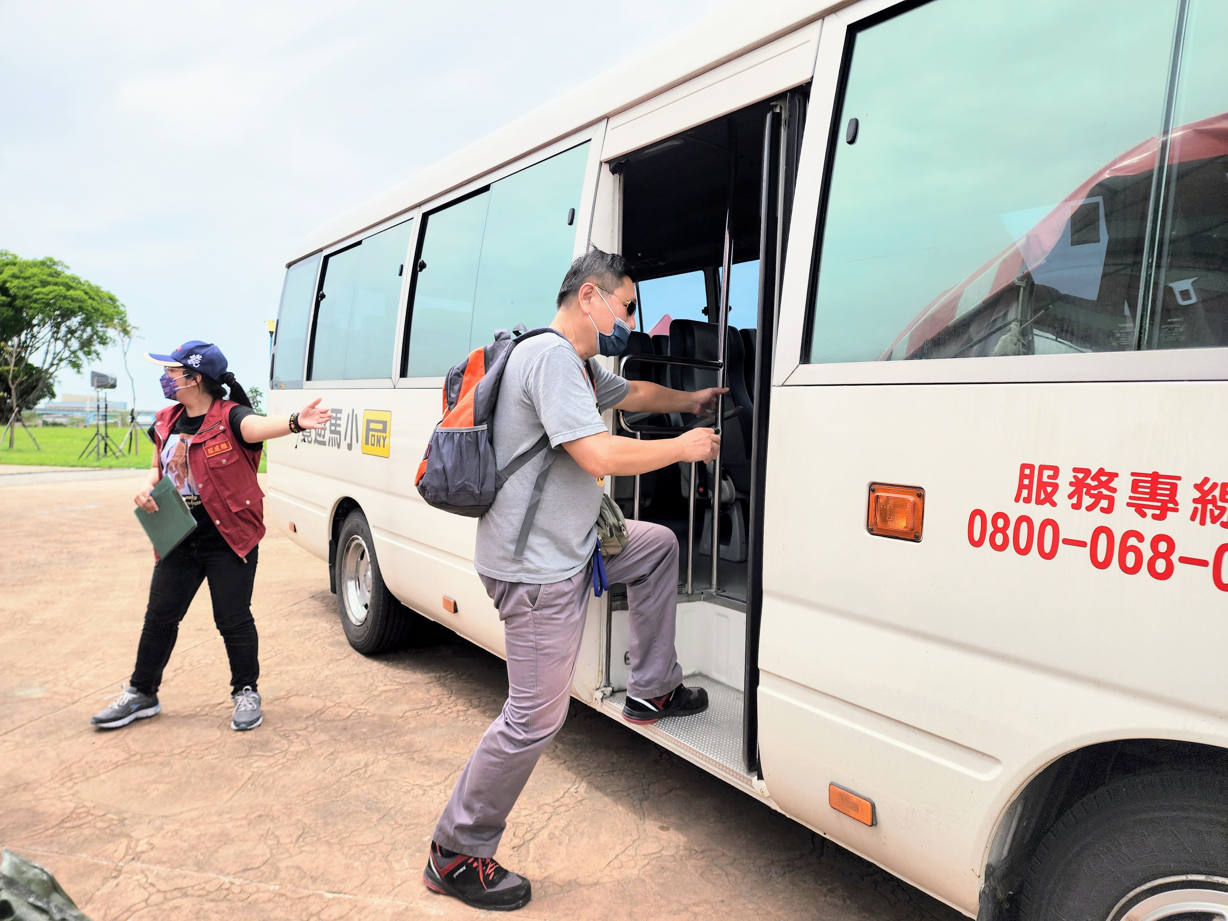 小馬通運有限公司進行災民預防性撤離