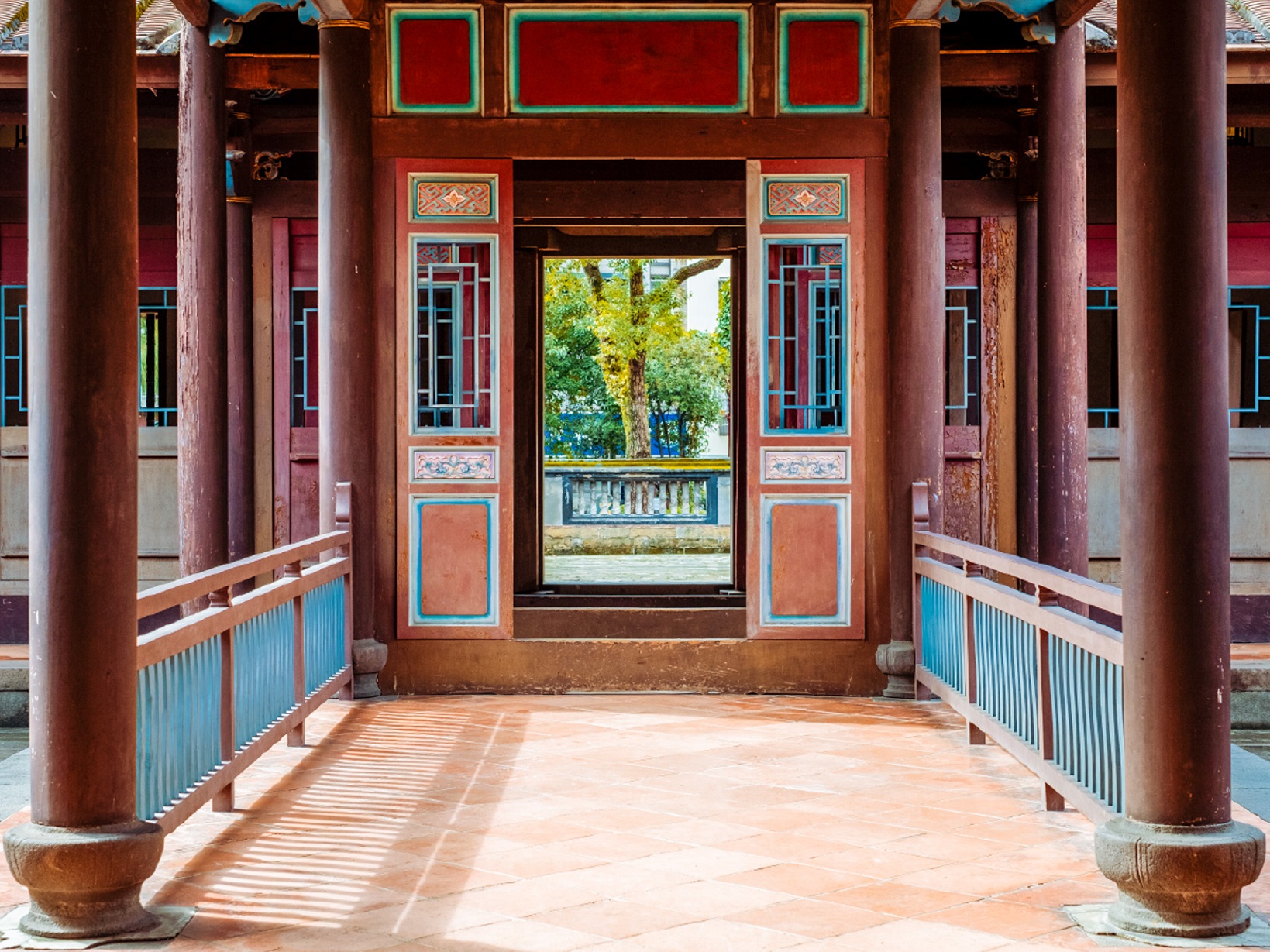 透過府中輕旅行活動，從林家花園、慈惠宮，到府中商圈四大特色產業，讓大家認識不一樣的商圈面貌。(圖為林家花園)